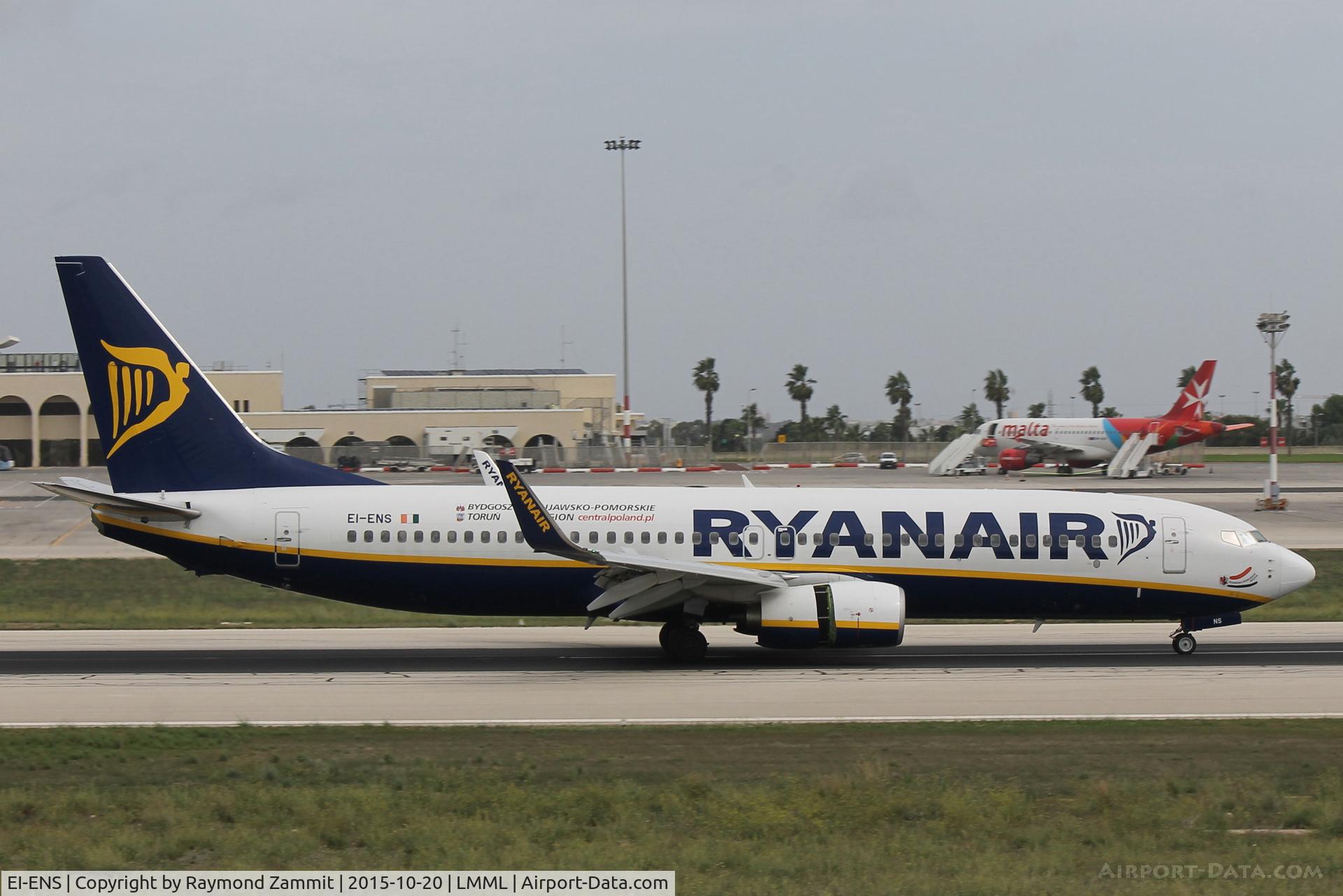 EI-ENS, 2010 Boeing 737-8AS C/N 40307, B737-800 EI-ENS Ryanair