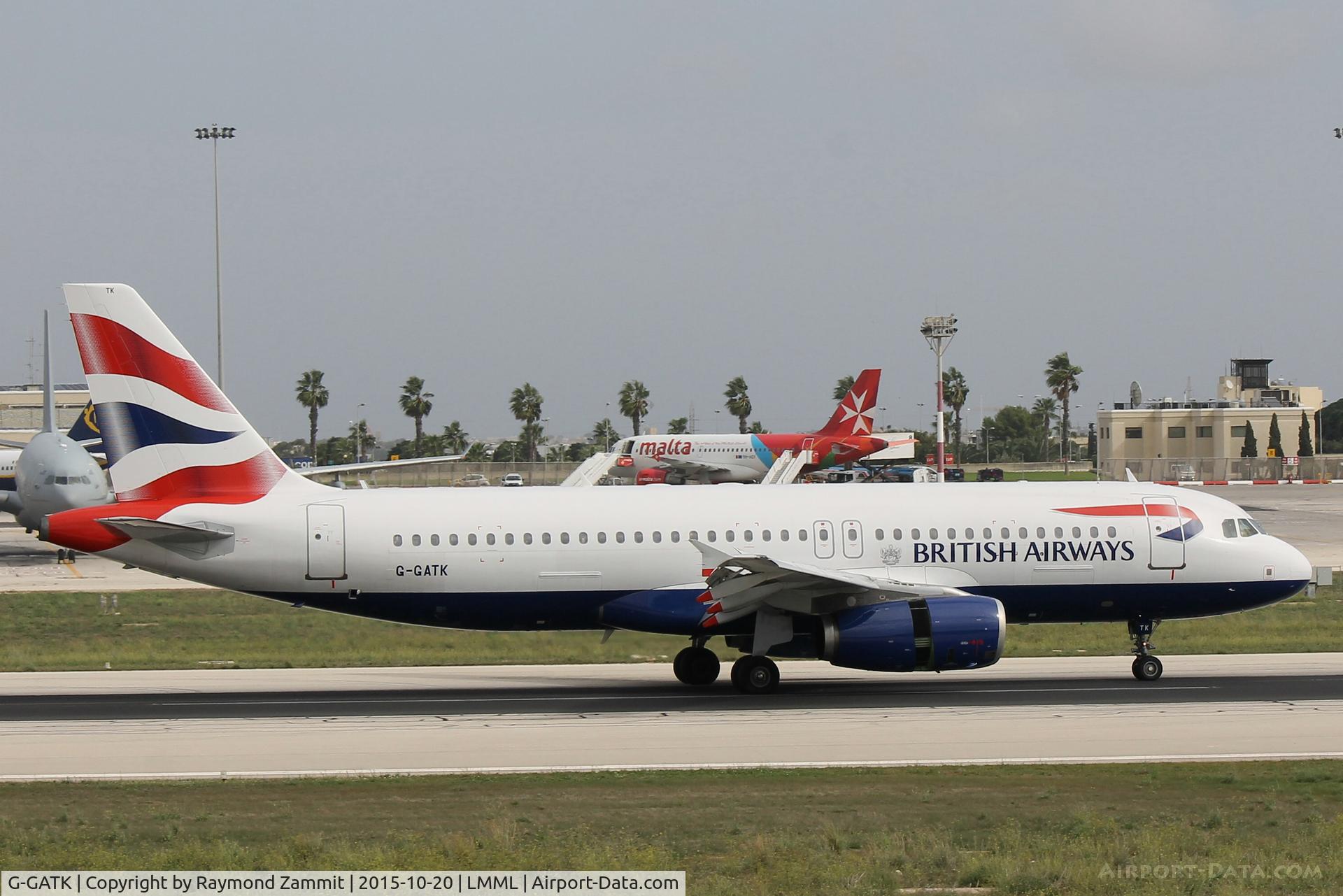 G-GATK, 2002 Airbus A320-233 C/N 1902, A320 G-GATK British Airways