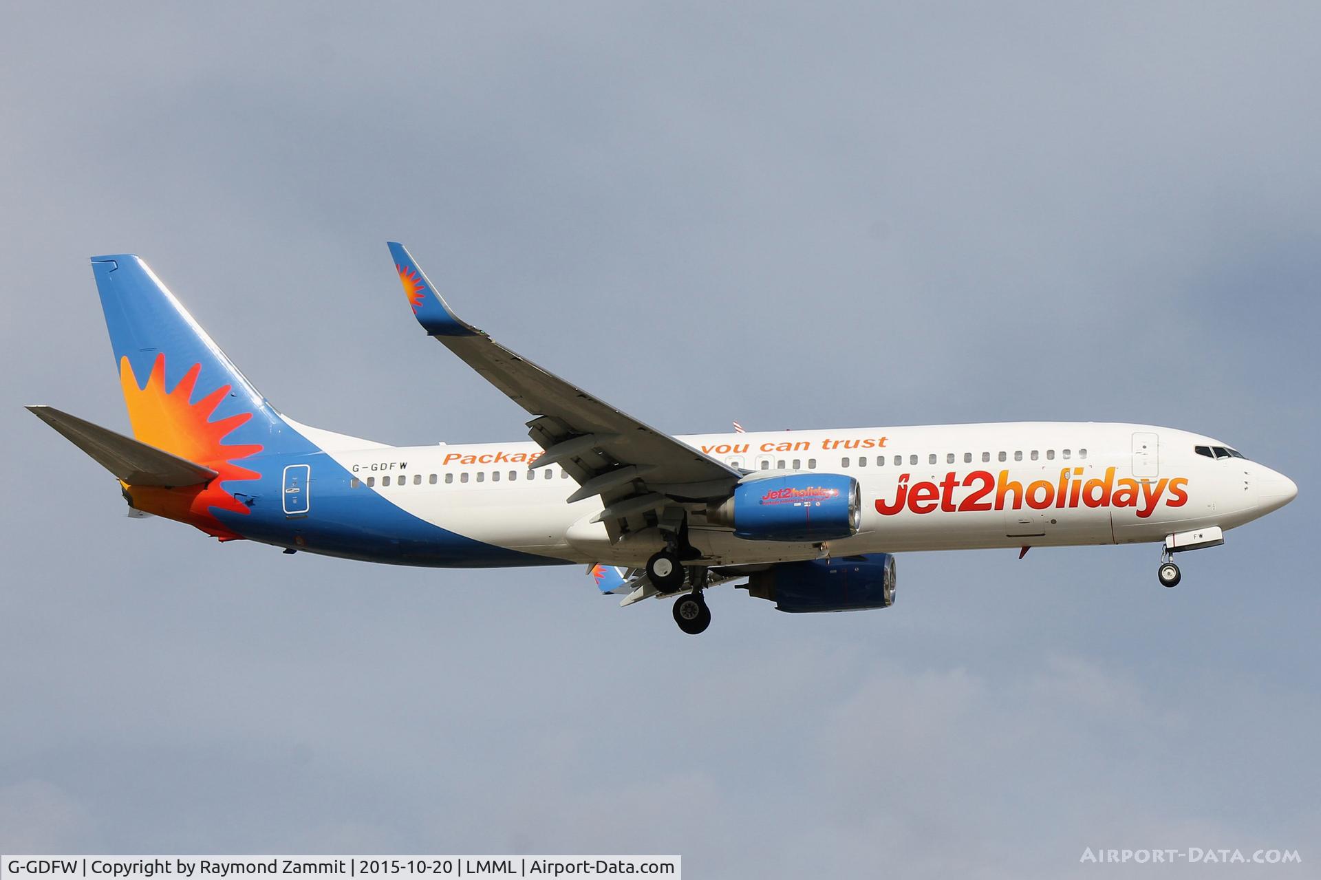G-GDFW, 2000 Boeing 737-8K5 C/N 27986, B737-800 G-GDFW Jet2Com