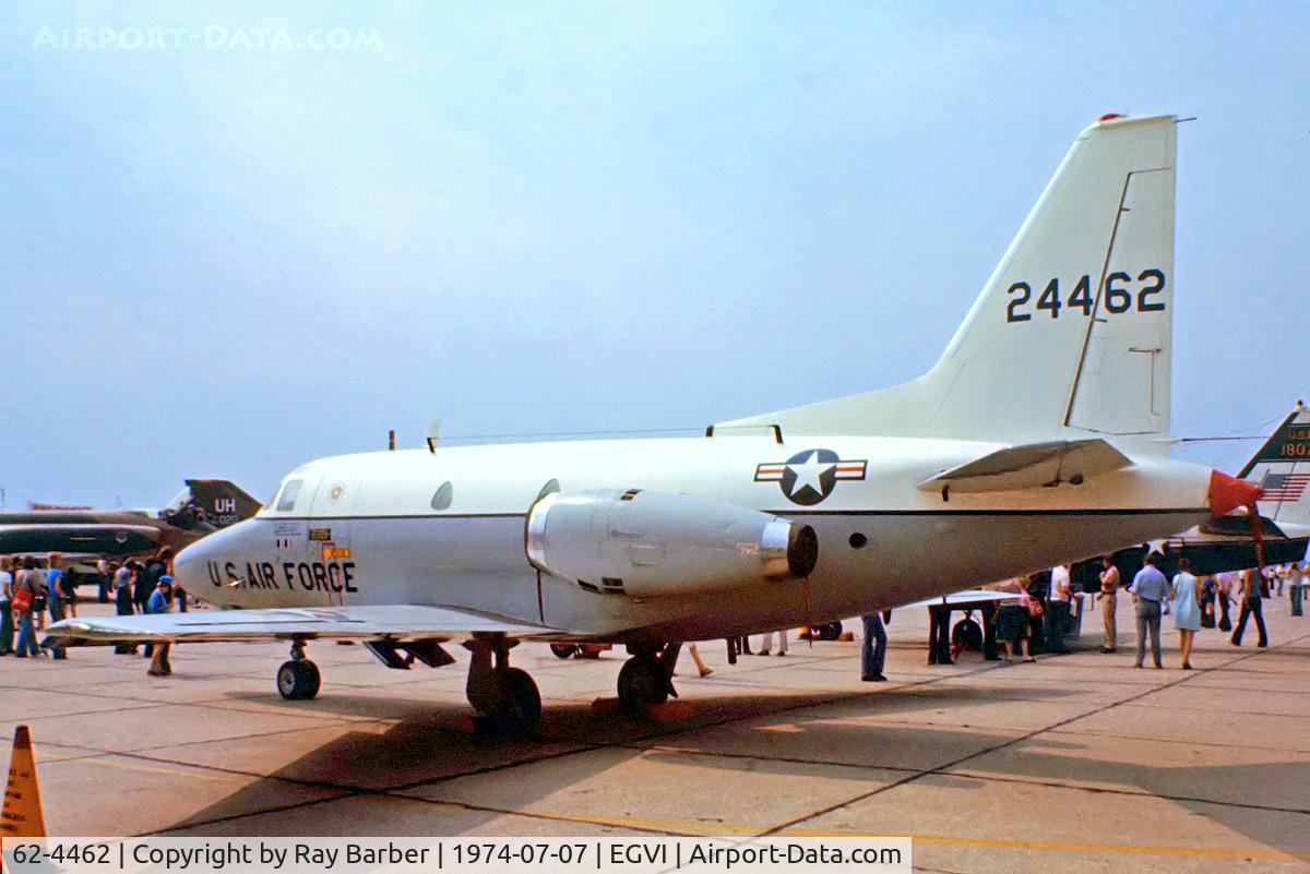 62-4462, 1962 North American T-39A Sabreliner Sabreliner C/N 276-15, North American T-39A Sabreliner [276-13] (United States Air Force) RAF Greenham Common~G 07/07/1974