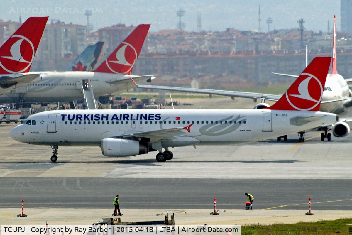 TC-JPJ, 2007 Airbus A320-232 C/N 3239, Airbus A320-232 [3239] (THY Turkish Airlines) Istanbul-Ataturk~TC 18/04/2015