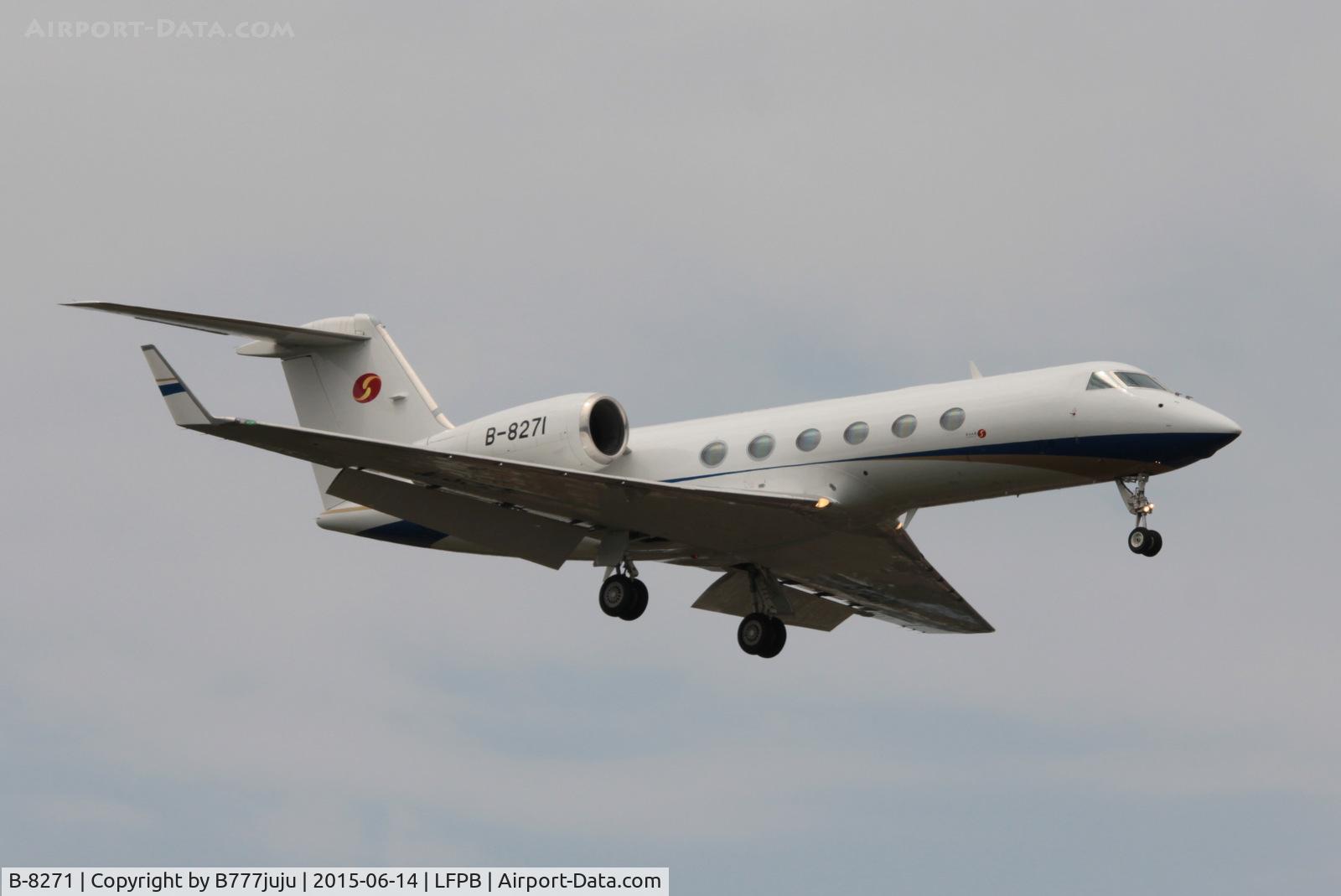 B-8271, 2012 Gulfstream Aerospace GIV-X (G450) C/N 4271, at Le Bourget