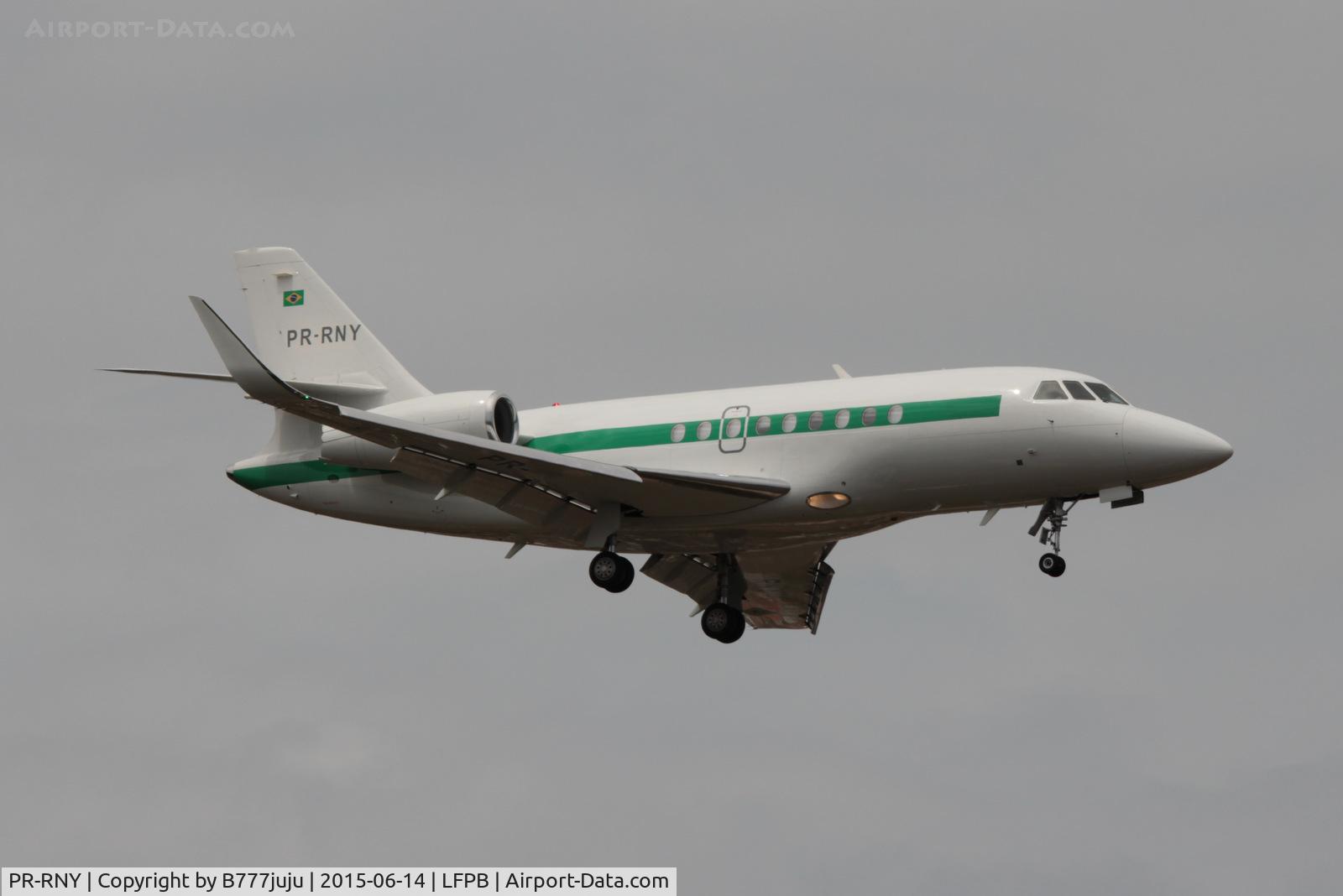 PR-RNY, 2010 Dassault Falcon 2000LX C/N 209, at Le Bourget