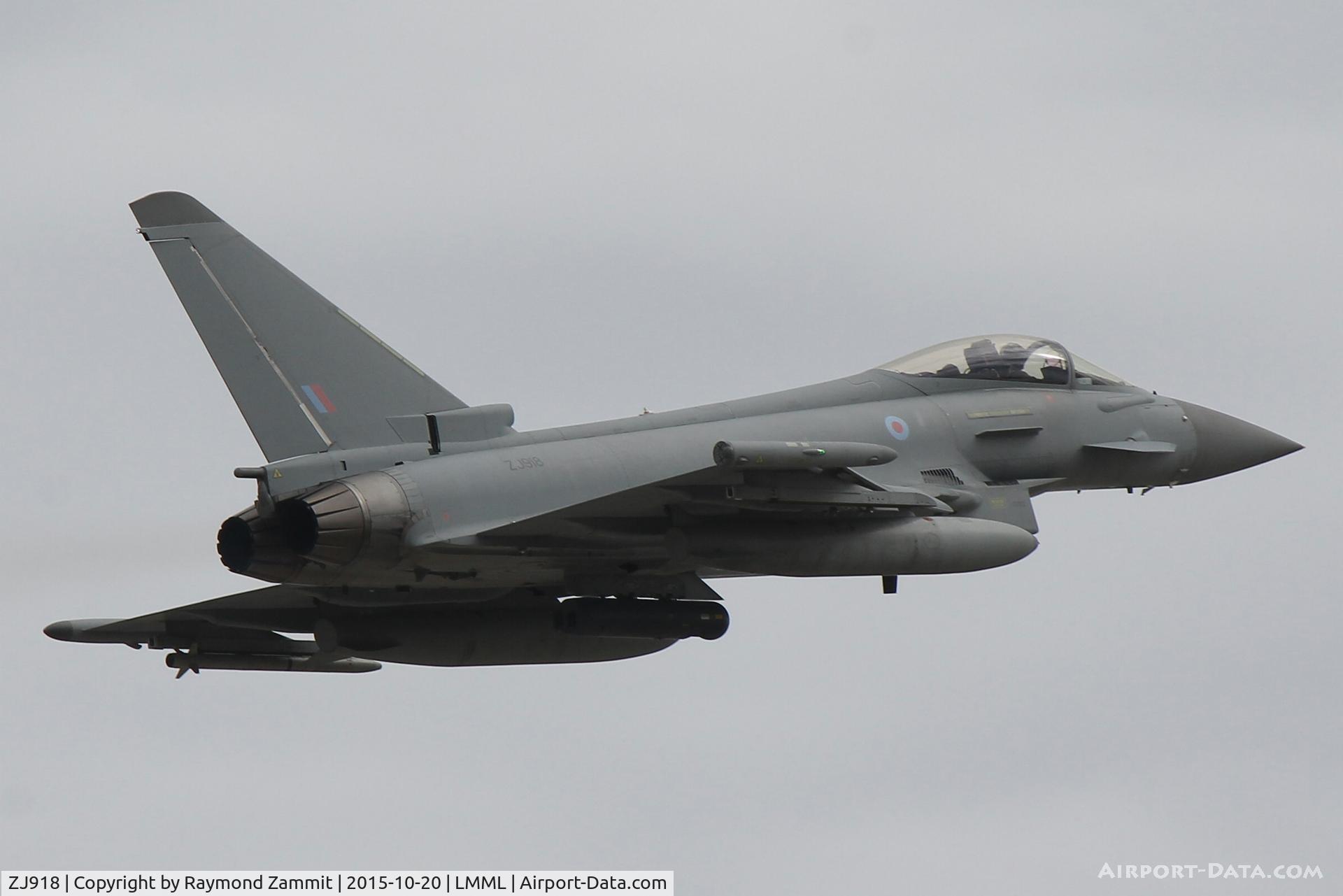 ZJ918, 2005 Eurofighter EF-2000 Typhoon FGR4 C/N 0062/BS009, Eurofighter EF-2000 Typhoon FGR4 ZJ918 Royal Air Force