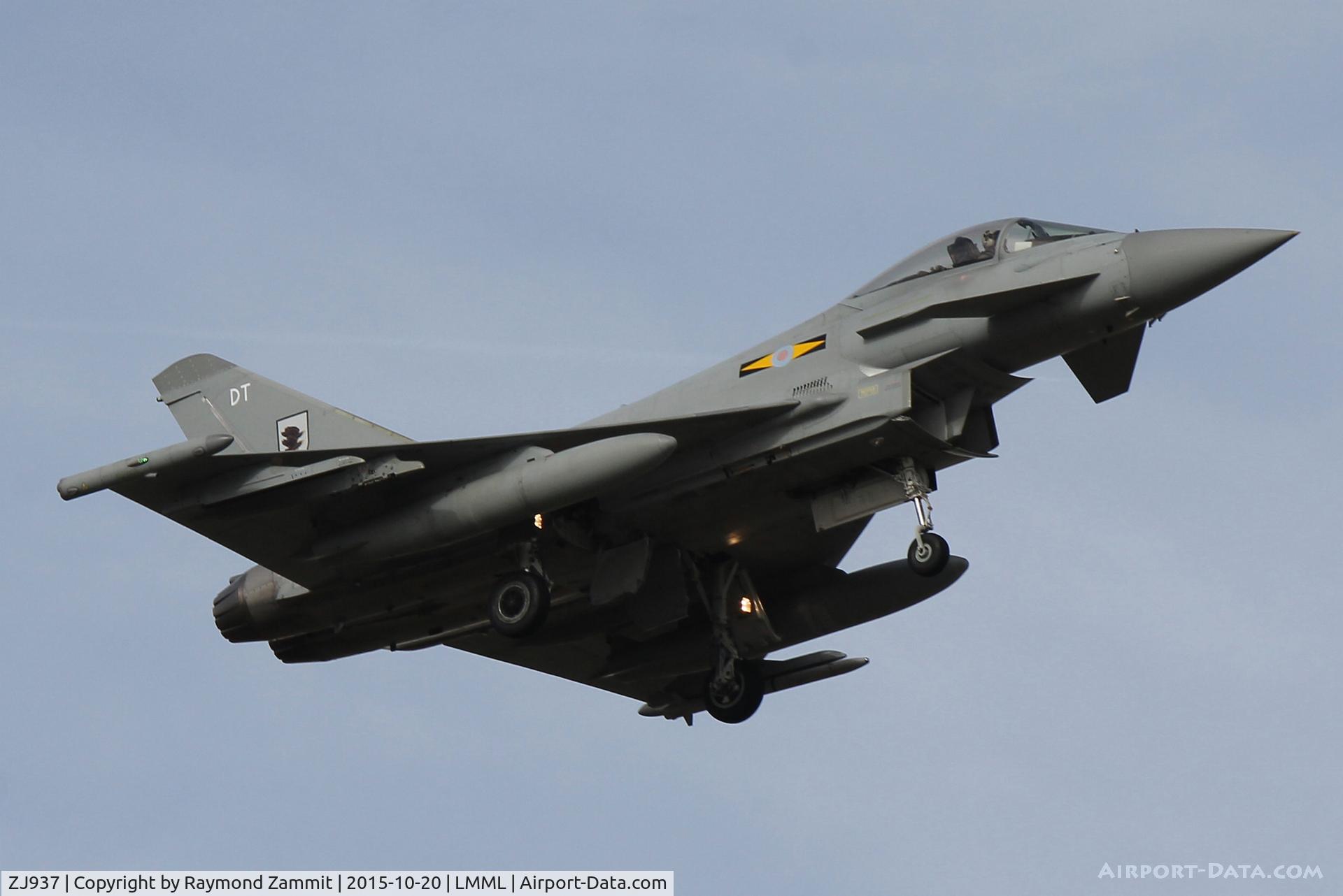 ZJ937, 2007 Eurofighter EF-2000 Typhoon FGR.4 C/N 0121/BS028, Eurofighter EF-2000 Typhoon FGR4 ZJ937/DT 11Sqd RAF