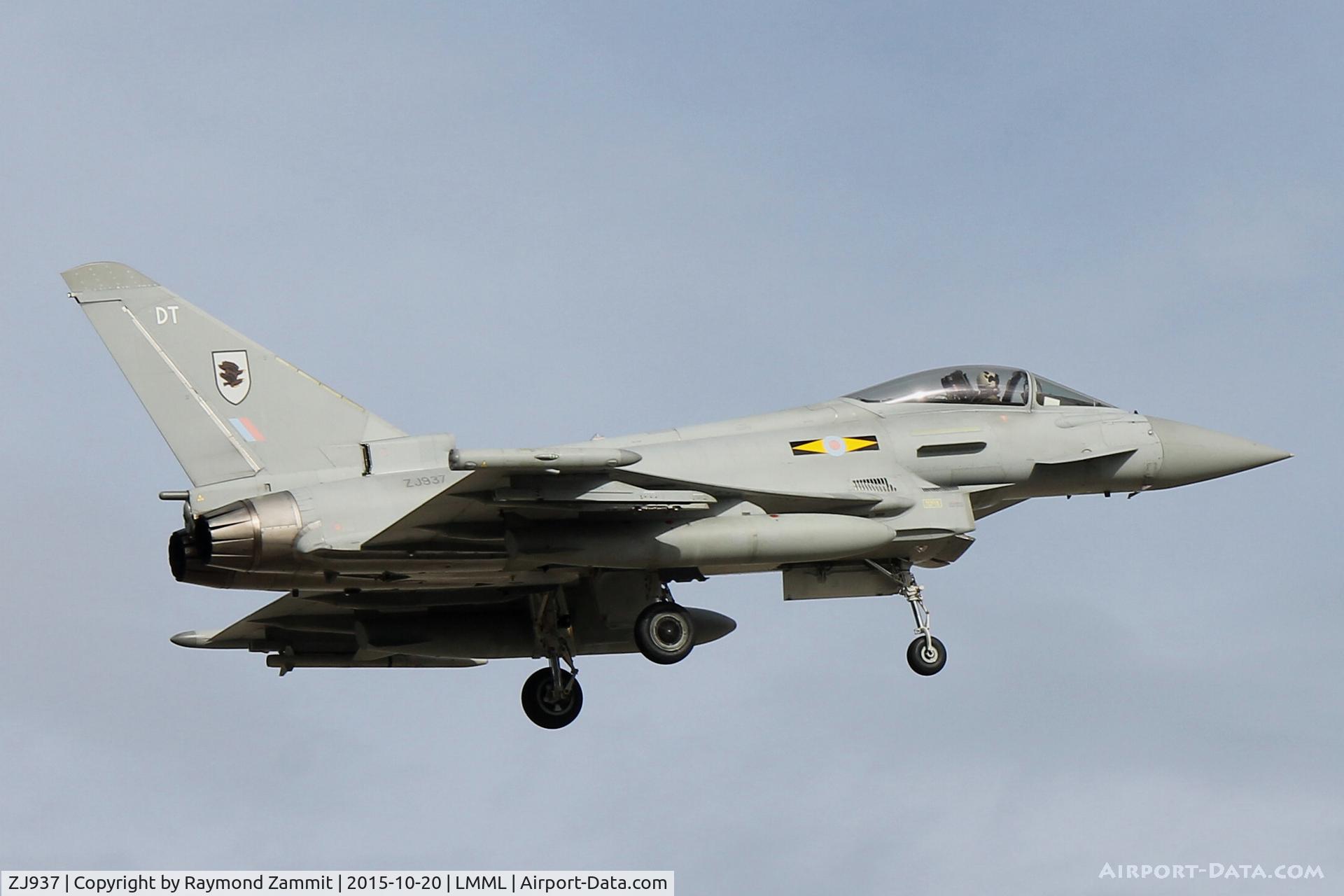 ZJ937, 2007 Eurofighter EF-2000 Typhoon FGR.4 C/N 0121/BS028, Eurofighter EF-2000 Typhoon FGR4 ZJ937/DT 11Sqd RAF