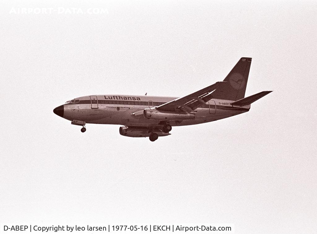 D-ABEP, 1968 Boeing 737-130 C/N 19026, Copenhagen 16.5.77