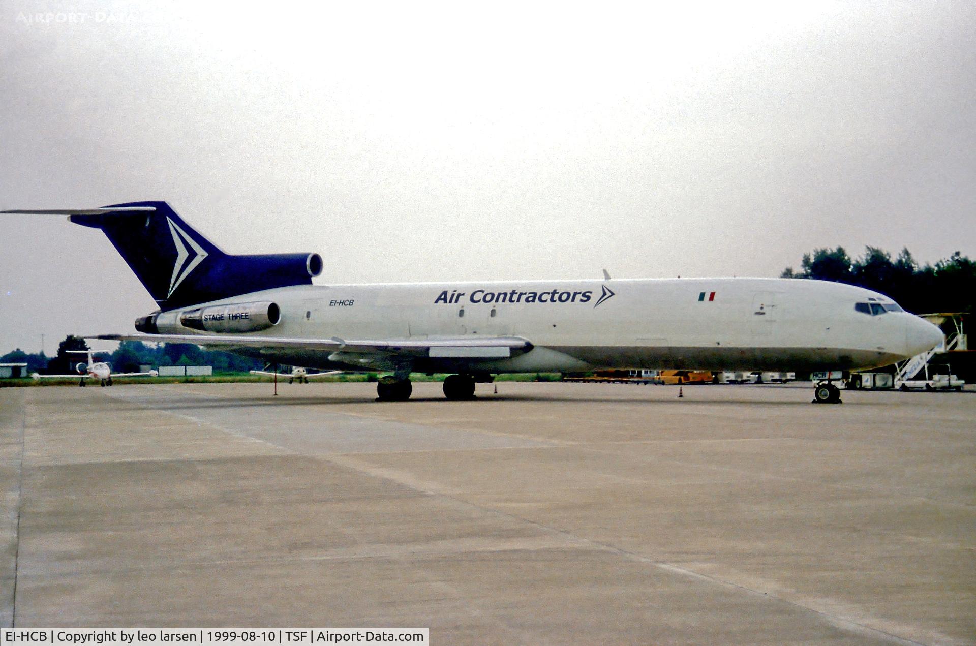 EI-HCB, 1968 Boeing 727-223(F) C/N 19492, Treviso 10.8.99