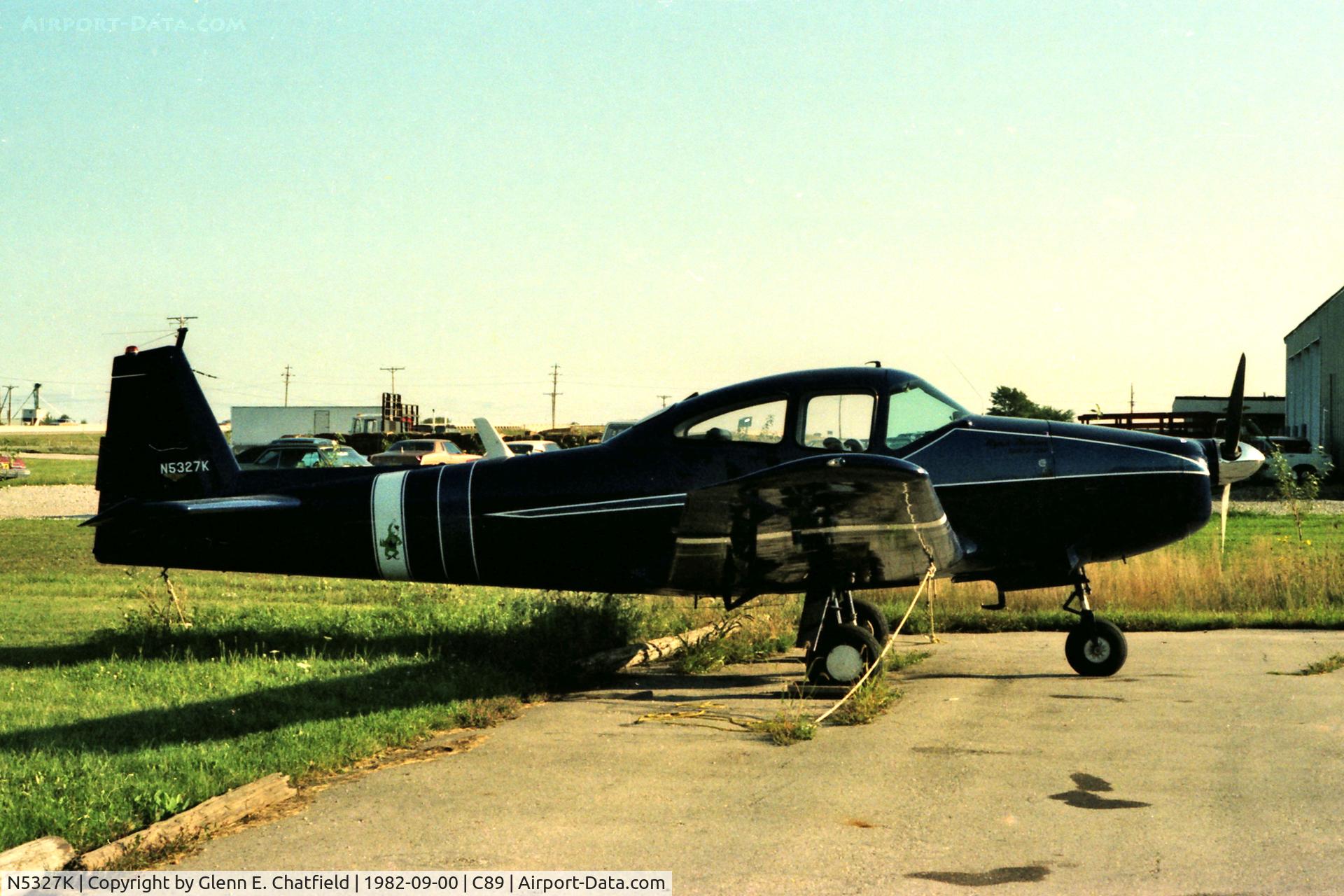 N5327K, 1950 Ryan Navion B C/N NAV-4-2227B, Found on the ramp