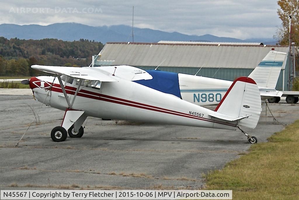 N45567, 1946 Luscombe 8A C/N 2094, 1946 Luscombe 8A, c/n: 2094