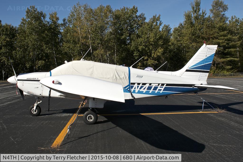 N4TH, 1978 Piper PA-28-181 C/N 28-7890499, At Middlebury State Airport , Vermont