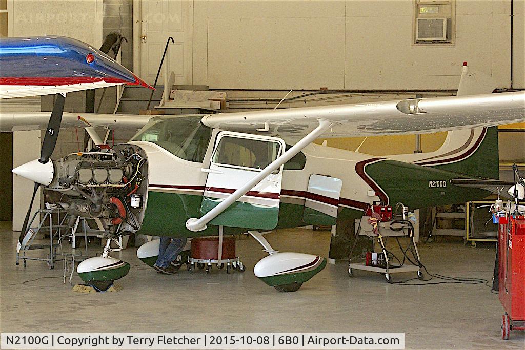 N2100G, 1958 Cessna 182A Skylane C/N 51400, At Middlebury State Airport , Vermont