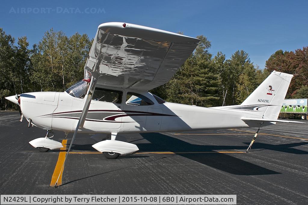 N2429L, 1966 Cessna 172H C/N 17255629, At Middlebury State Airport , Vermont