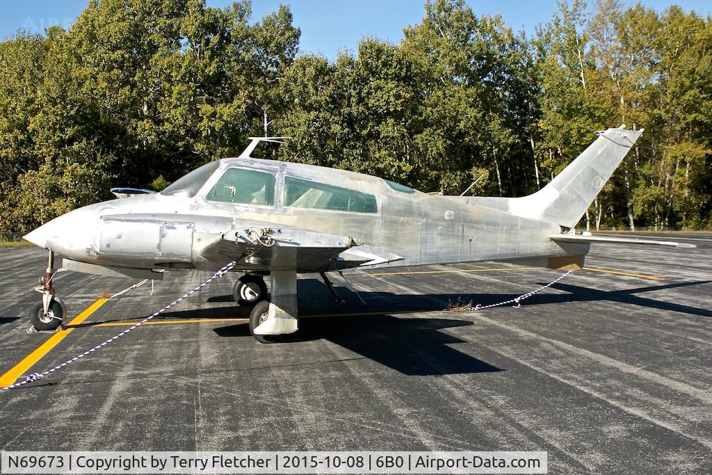 N69673, 1973 Cessna 310Q C/N 310Q0845, At Middlebury State Airport , Vermont