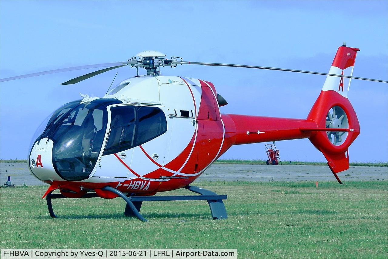 F-HBVA, 2010 Eurocopter EC-120B Colibri NHE C/N 1630, Eurocopter EC 120B Calliopé, Static display, Lanvéoc-Poulmic (LFRL) Open day 2015