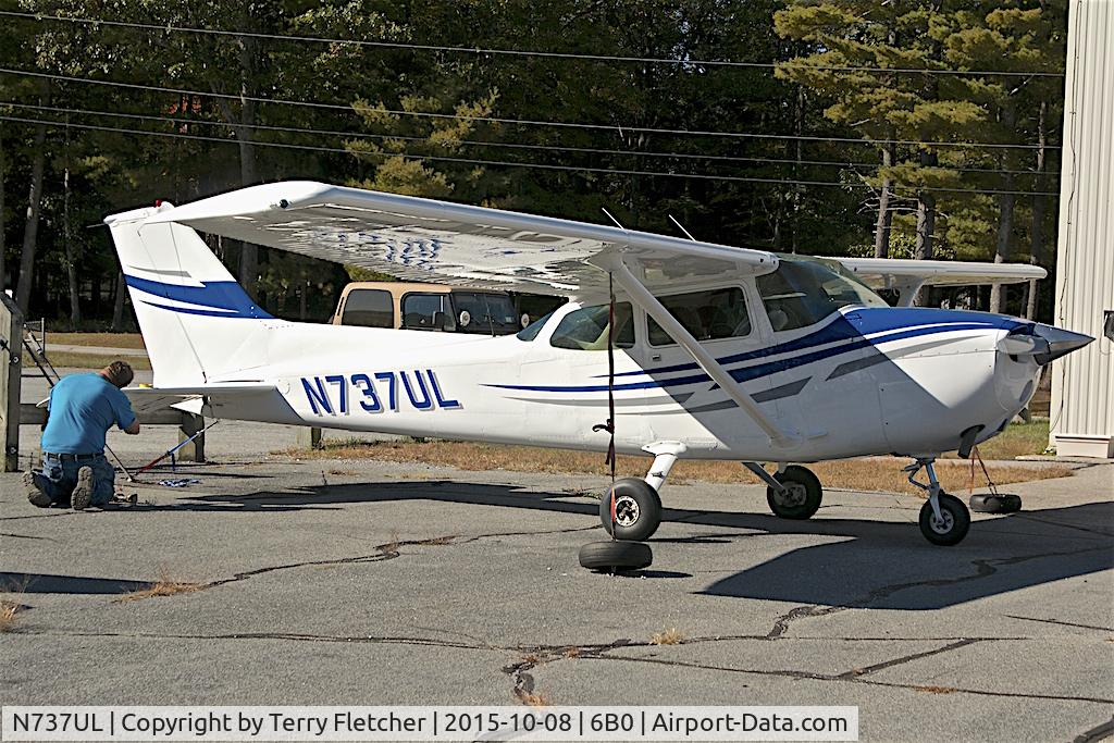 N737UL, 1977 Cessna 172N C/N 17269685, At Middlebury State Airport , Vermont