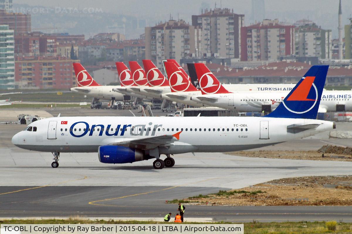 TC-OBL, 1997 Airbus A320-232 C/N 640, Airbus A320-232 [0640] (Onur Air) Istanbul-Ataturk~TC 18/04/2015