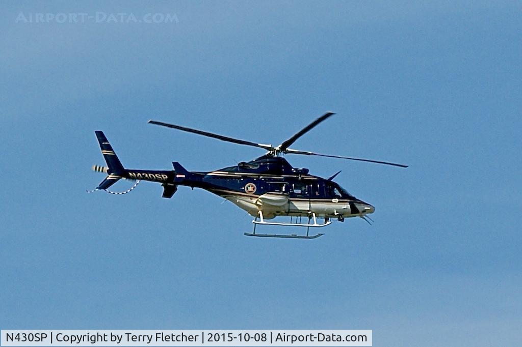 N430SP, 2001 Bell 430 C/N 49083, 2001 Bell 430, c/n: 49083 overfly in upper New York State
