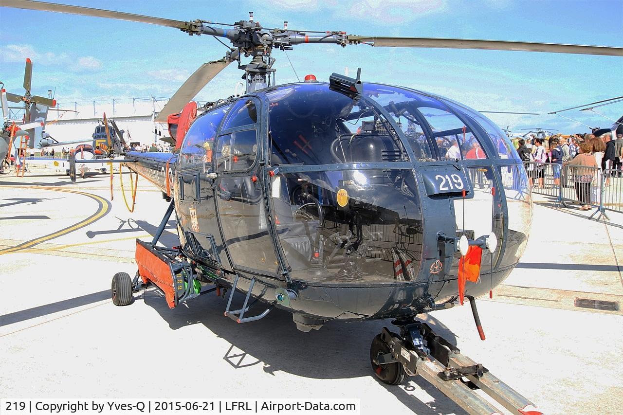 219, Sud Aviation SA-316B Alouette III C/N 1219, French Naval Aviation SA-316B Alouette III, Static display, Lanvéoc-Poulmic (LFRL) Open day 2015