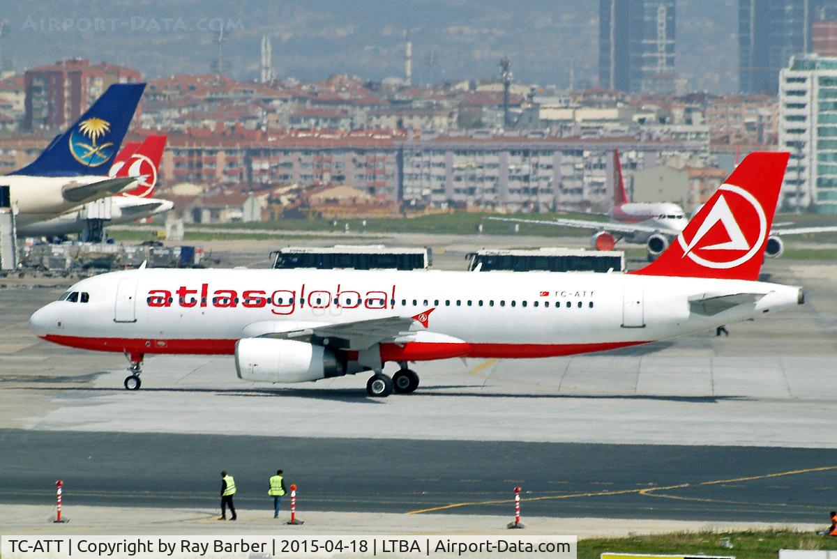 TC-ATT, 2002 Airbus A320-233 C/N 1624, Airbus A320-233 [1624] (AtlasGlobal) Istanbul-Ataturk~TC 18/04/2015