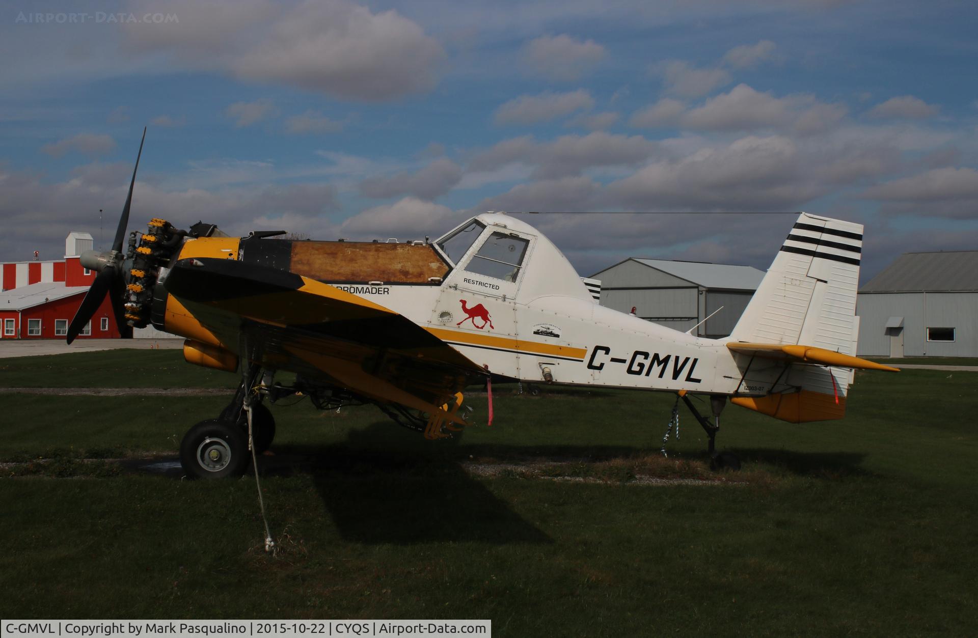 C-GMVL, 1980 PZL-Mielec M-18A Dromader C/N 1Z003-07, PZL M-18A