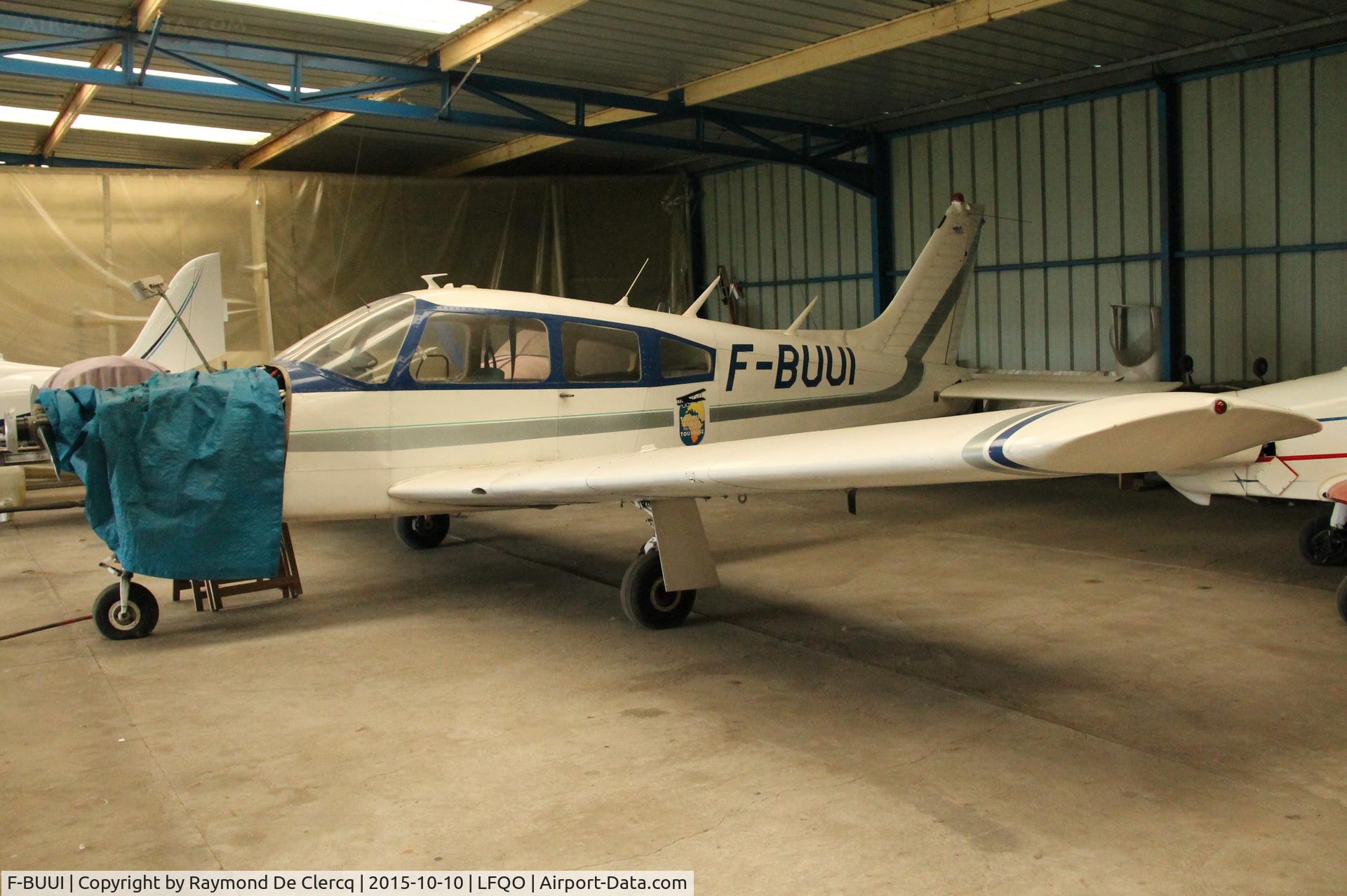 F-BUUI, 1973 Piper PA-28R-200 Cherokee Arrow C/N 28R-7435012, At Lille-Marcq.