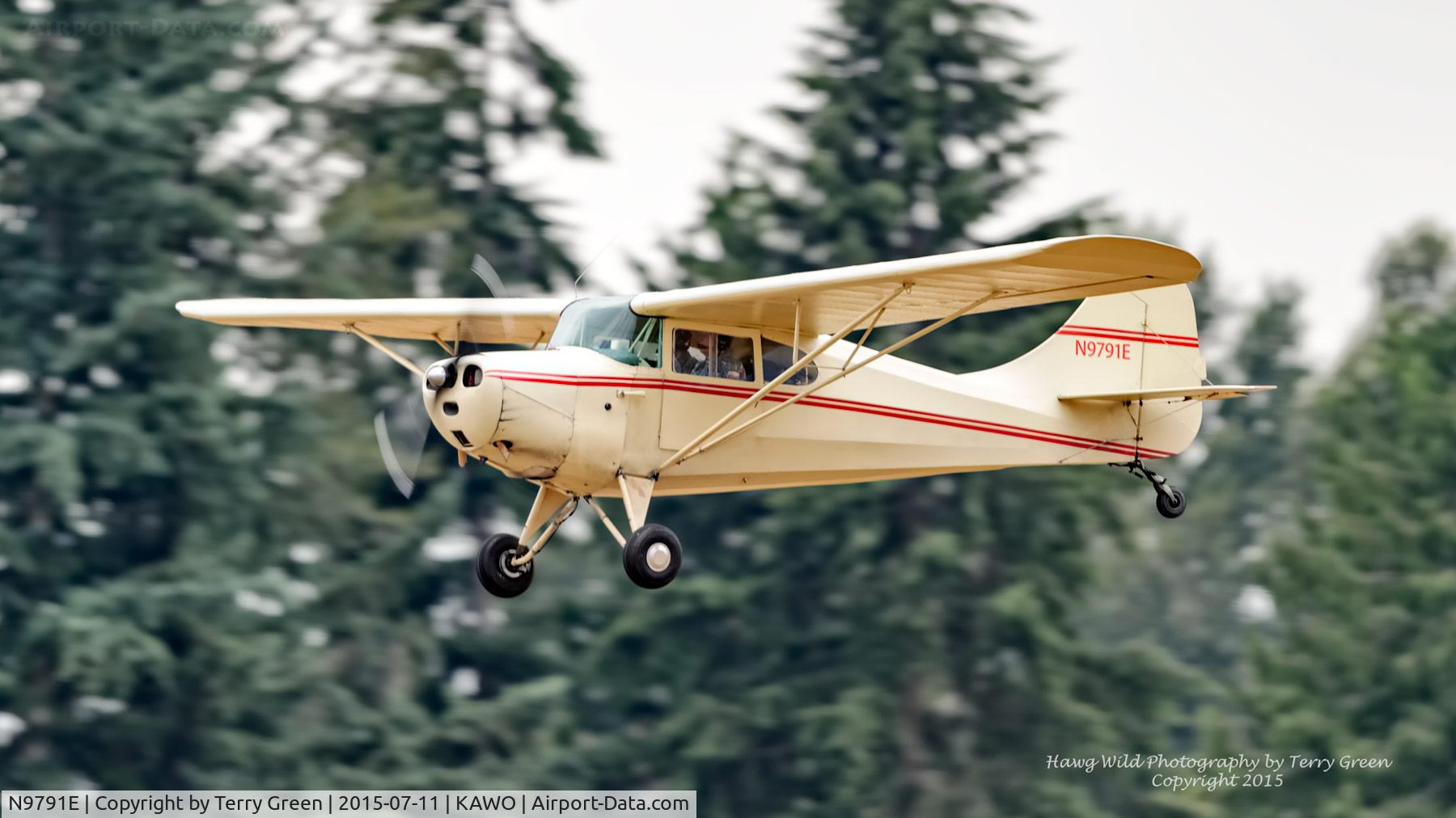 N9791E, 1946 Aeronca 11AC Chief C/N 11AC-1438, 2015 Arlington Fly In