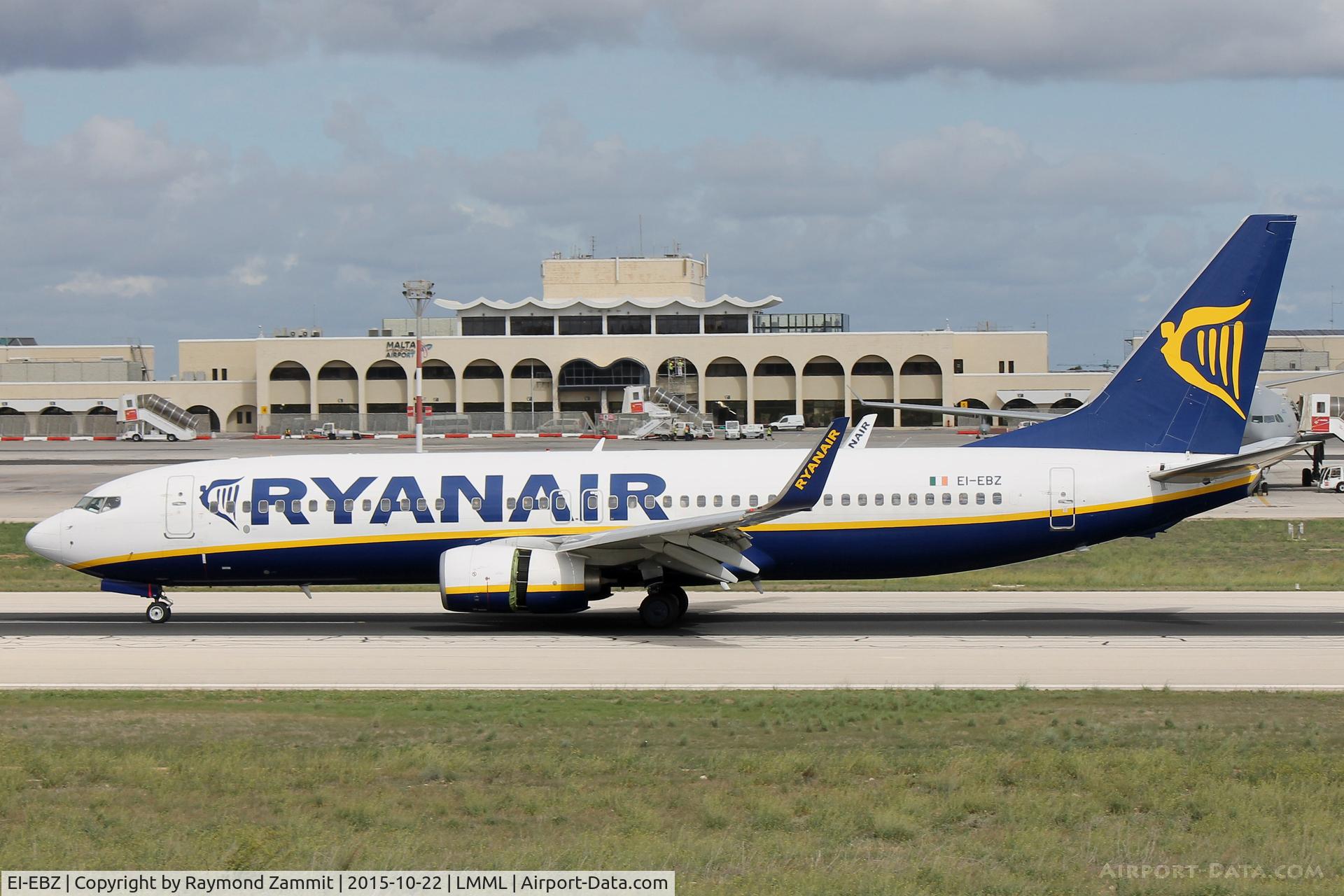 EI-EBZ, 2009 Boeing 737-8AS C/N 35008, B737-800 EI-EBZ Ryanair