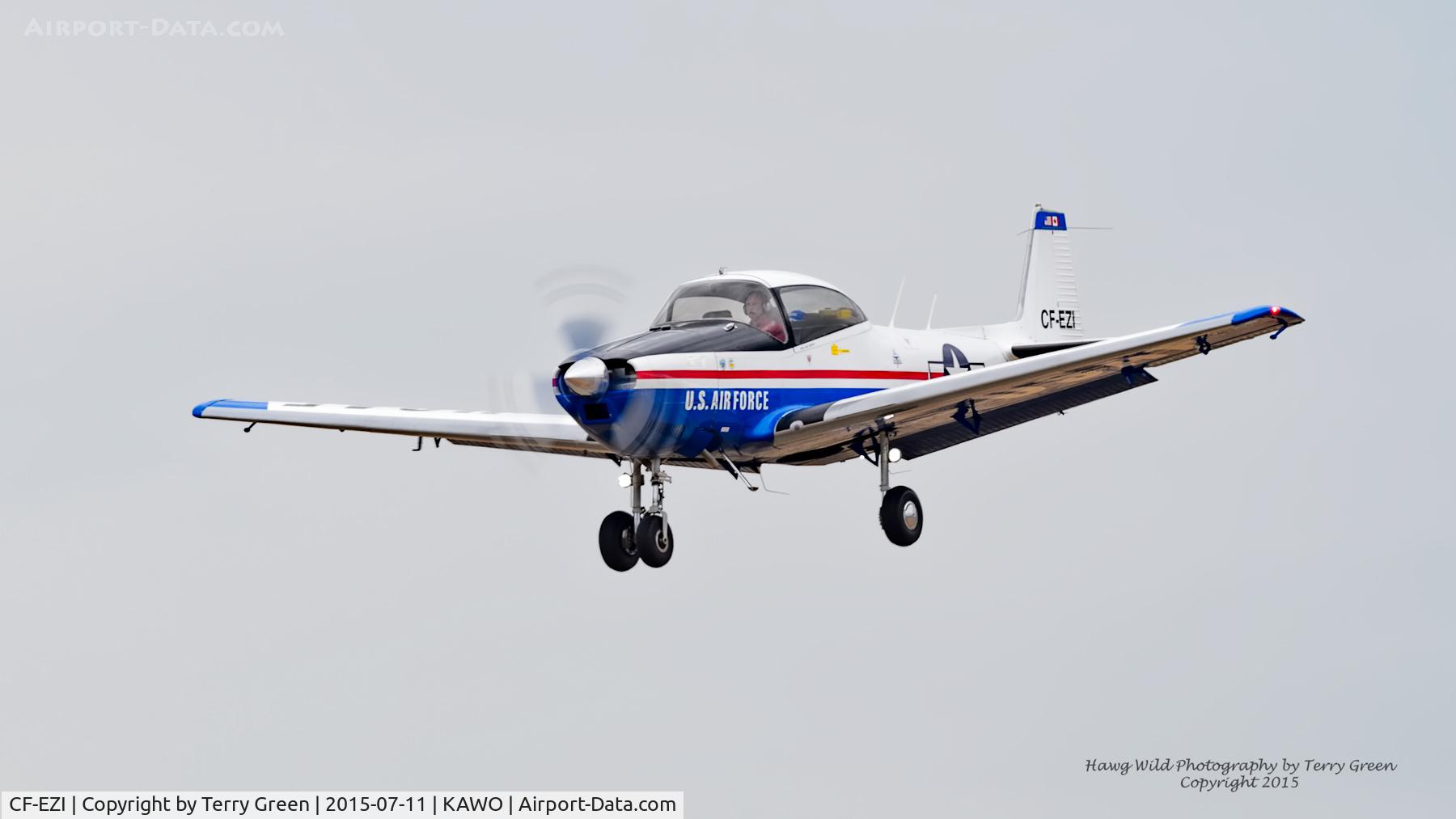 CF-EZI, 1946 North American Navion (NA-145) C/N NAV-4-399, 2015 Arlington Fly In