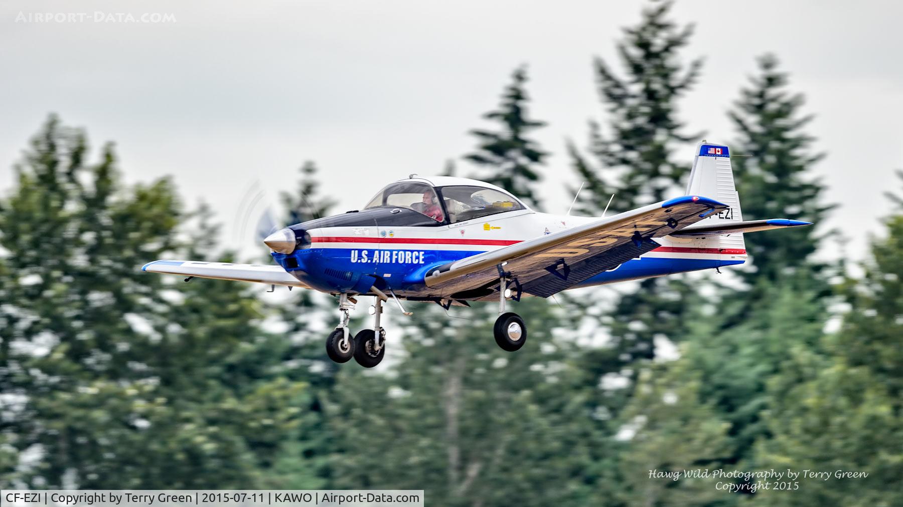 CF-EZI, 1946 North American Navion (NA-145) C/N NAV-4-399, 2015 Arlington Fly In