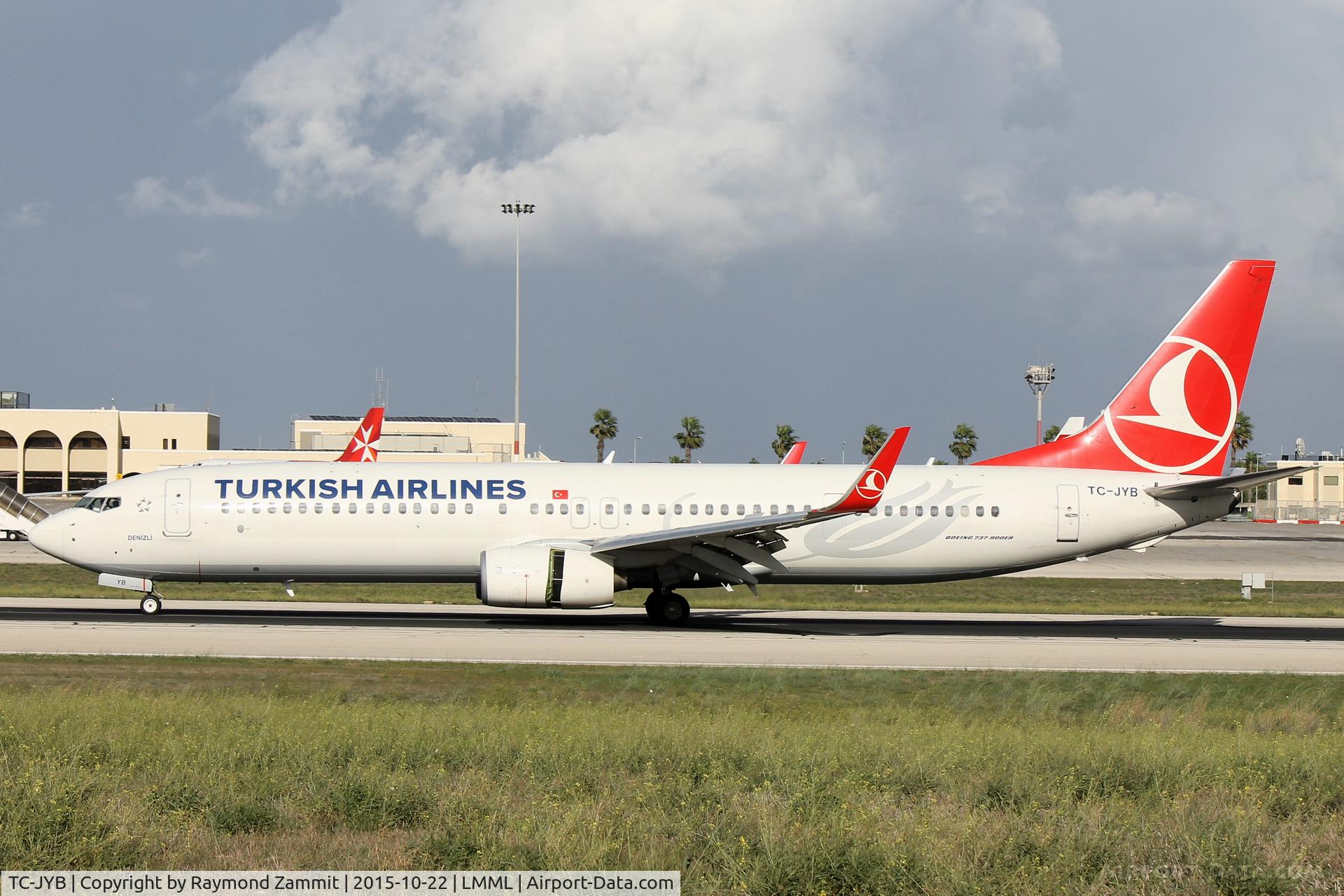 TC-JYB, 2011 Boeing 737-9F2/ER C/N 40974, B737-900 TC-JYB Turkish Airlines