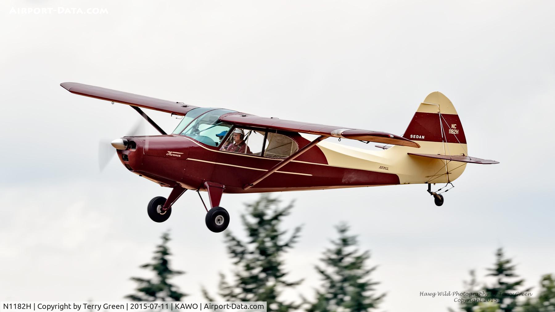N1182H, 1948 Aeronca 15AC Sedan C/N 15AC-192, 2015 Arlington Fly In