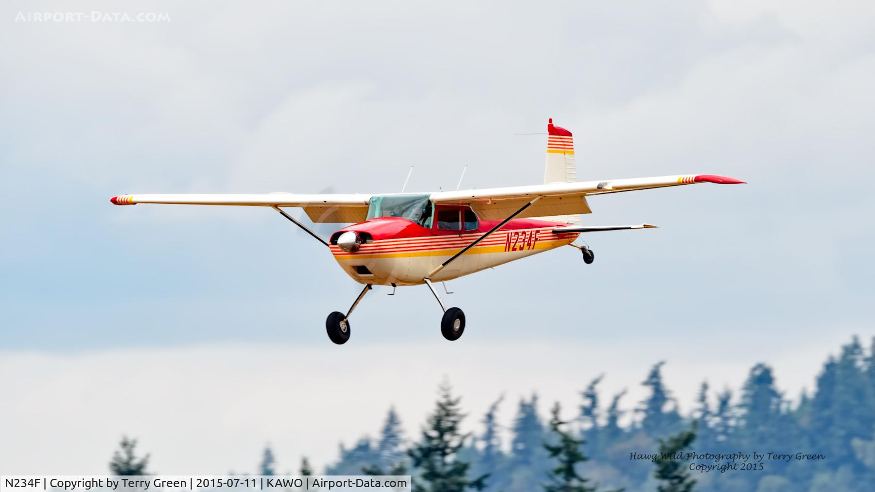 N234F, 1955 Cessna 180 C/N 32142, 2015 Arlington Fly In