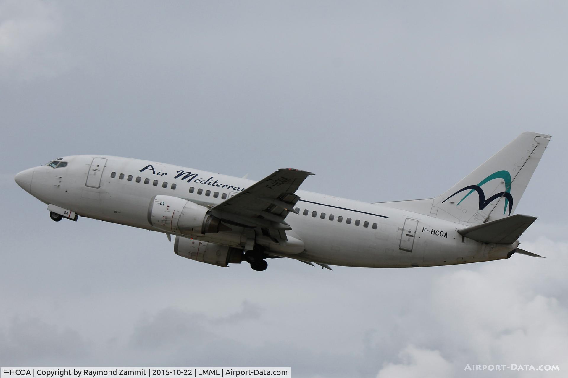 F-HCOA, 1996 Boeing 737-5L9 C/N 28084, B737-500 F-HCOA Air Mediterranee