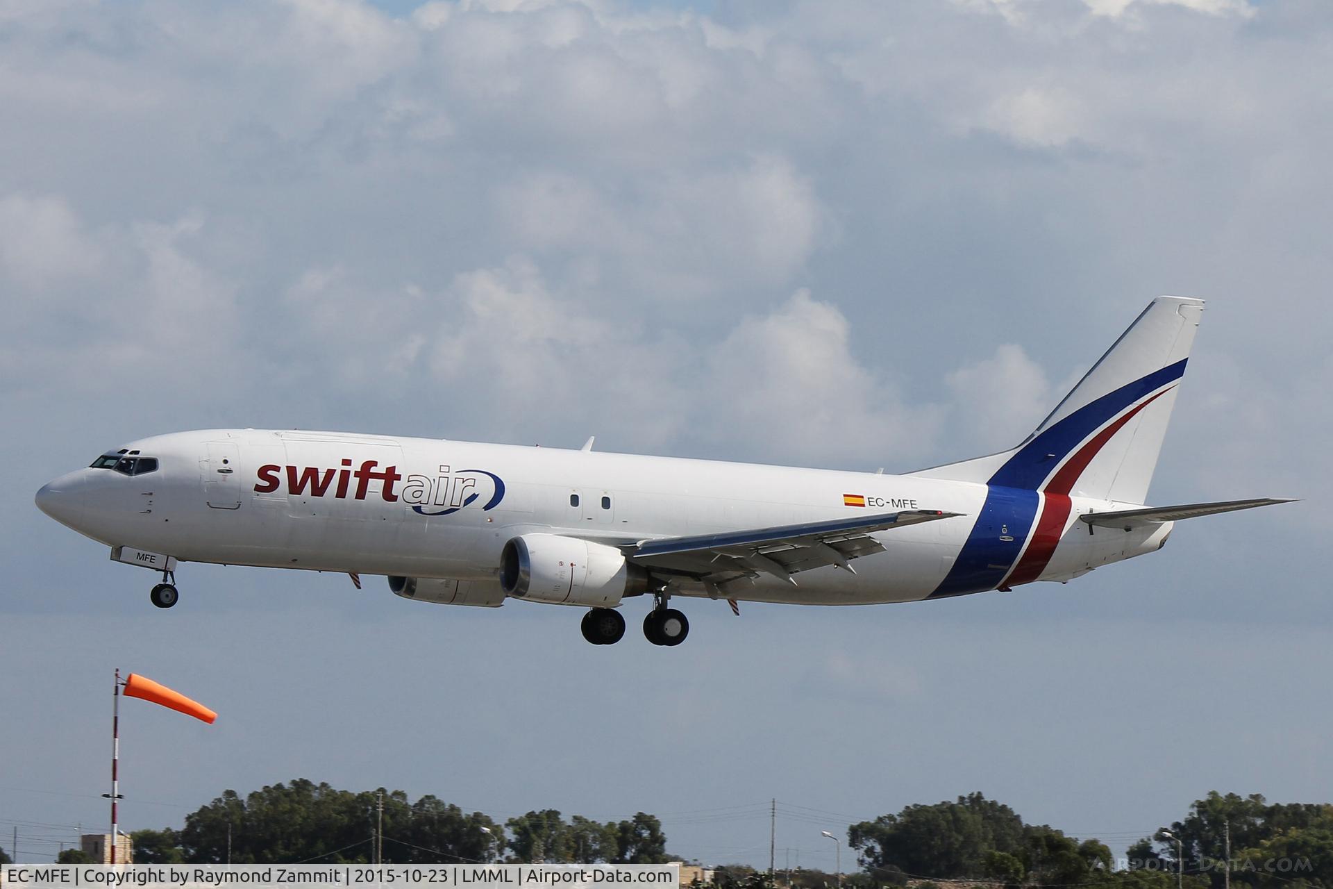 EC-MFE, 1993 Boeing 737-476 C/N 24445, B737-400 EC-MFE SwiftAir