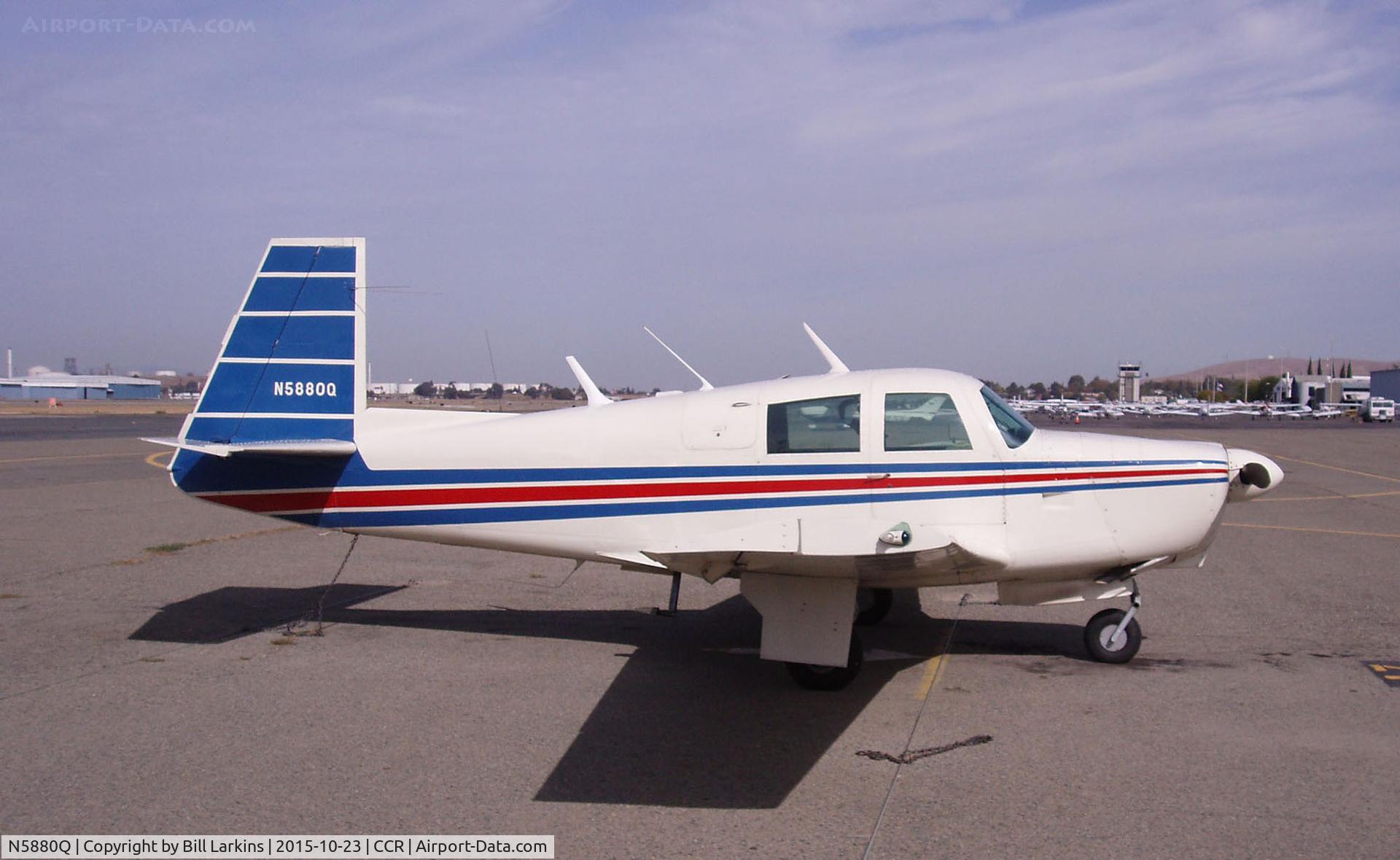 N5880Q, 1965 Mooney M20C Ranger C/N 3148, Visitor.