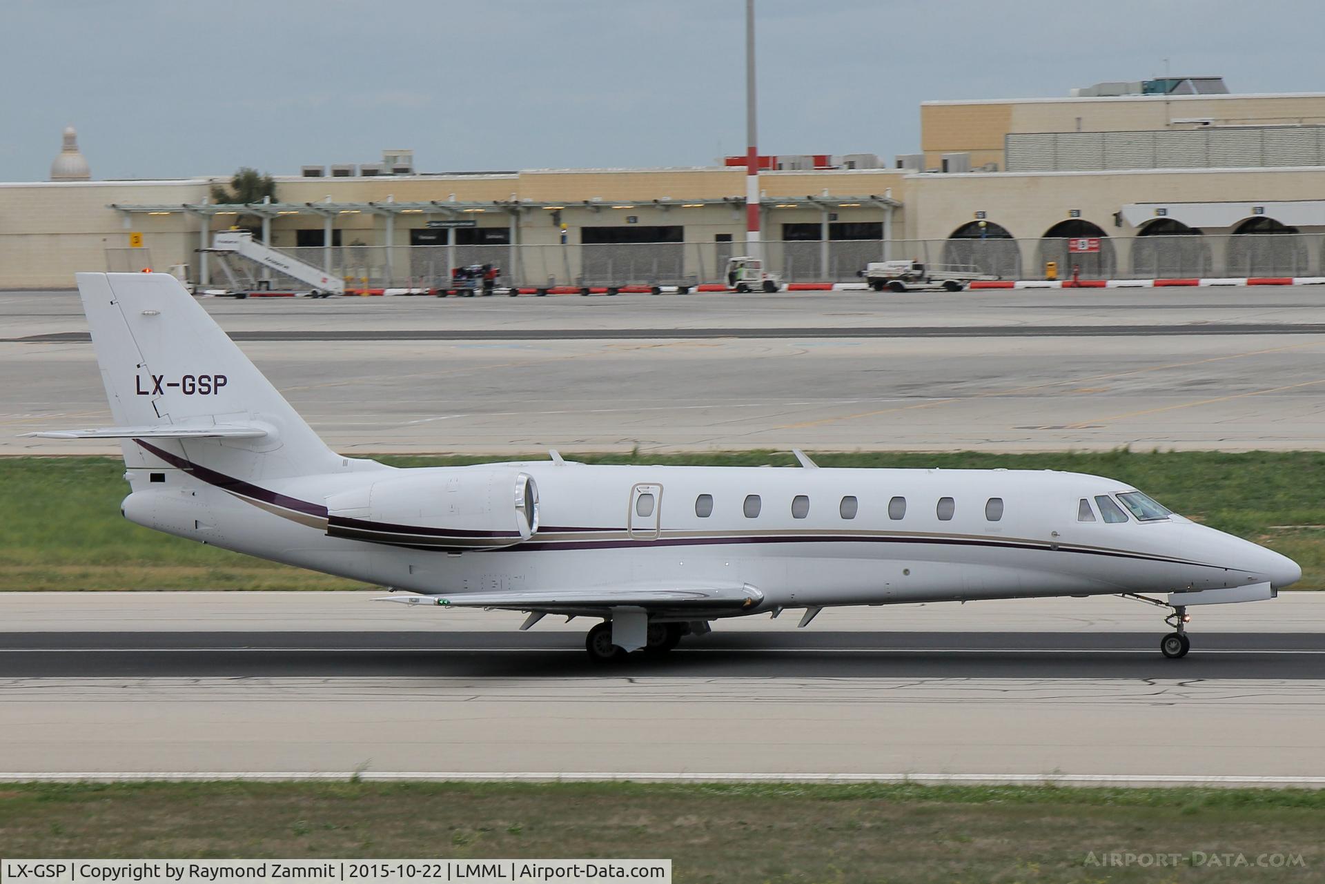 LX-GSP, 2010 Cessna 680 Citation Sovereign C/N 680-0302, Cessna 680 Sovereign LX-GSP