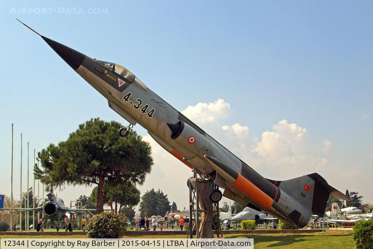 12344, Lockheed F-104G Starfighter C/N 683D-6043, Lockheed F-104G Starfighter [683D-6043] (Turkish Air Force) Istanbul-Ataturk~TC 15/04/2015