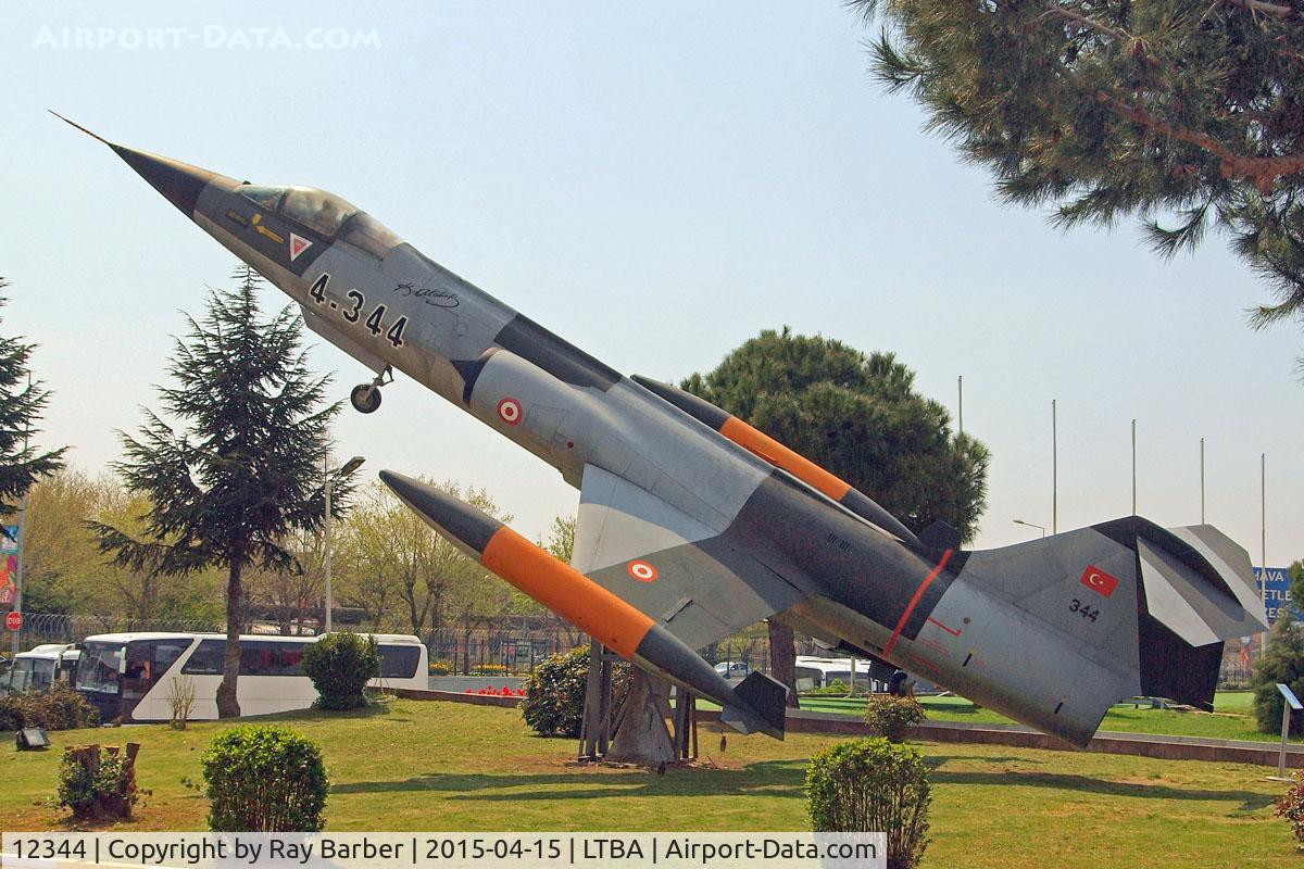 12344, Lockheed F-104G Starfighter C/N 683D-6043, Lockheed F-104G Starfighter [683D-6043] (Turkish Air Force) Istanbul-Ataturk~TC 15/04/2015