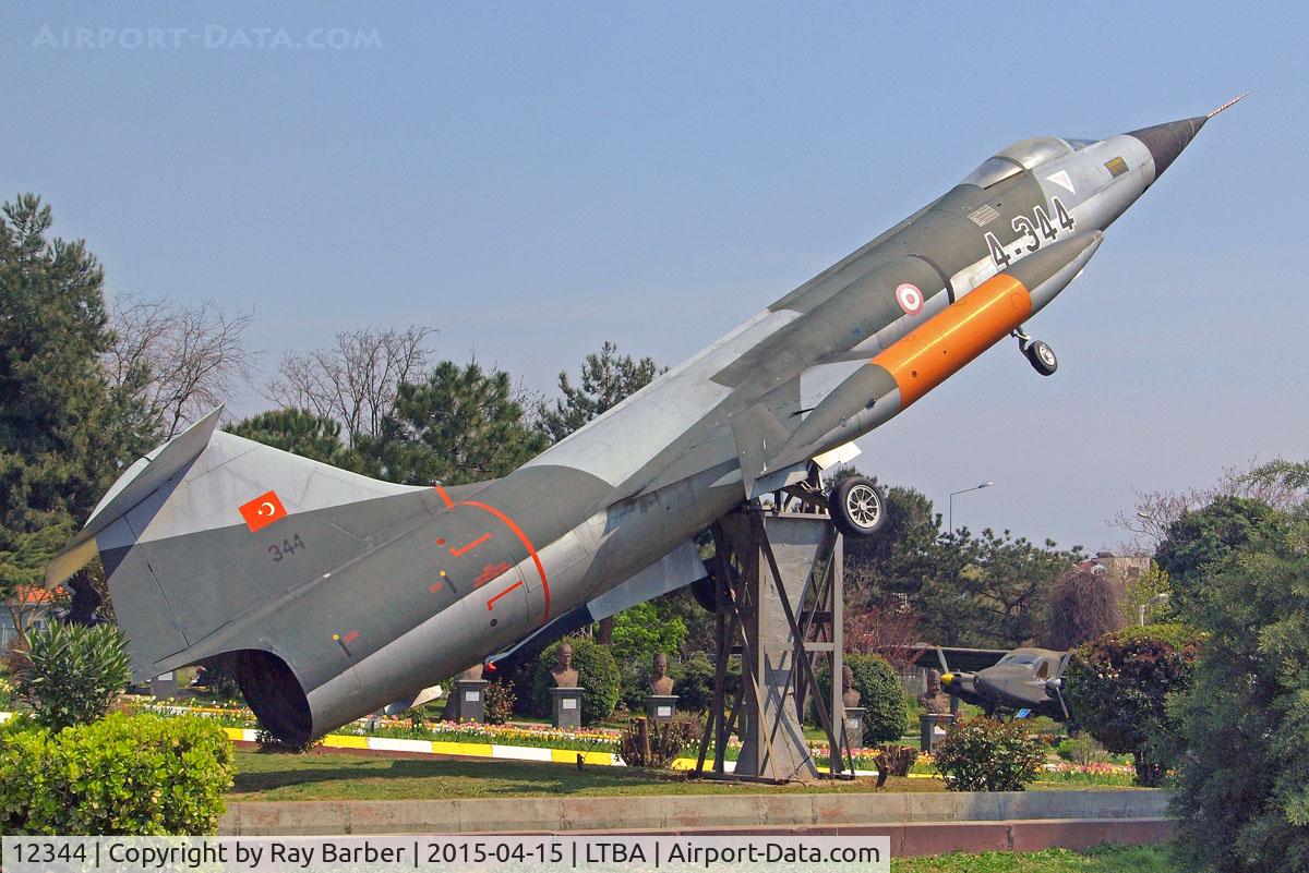 12344, Lockheed F-104G Starfighter C/N 683D-6043, Lockheed F-104G Starfighter [683D-6043] (Turkish Air Force) Istanbul-Ataturk~TC 15/04/2015