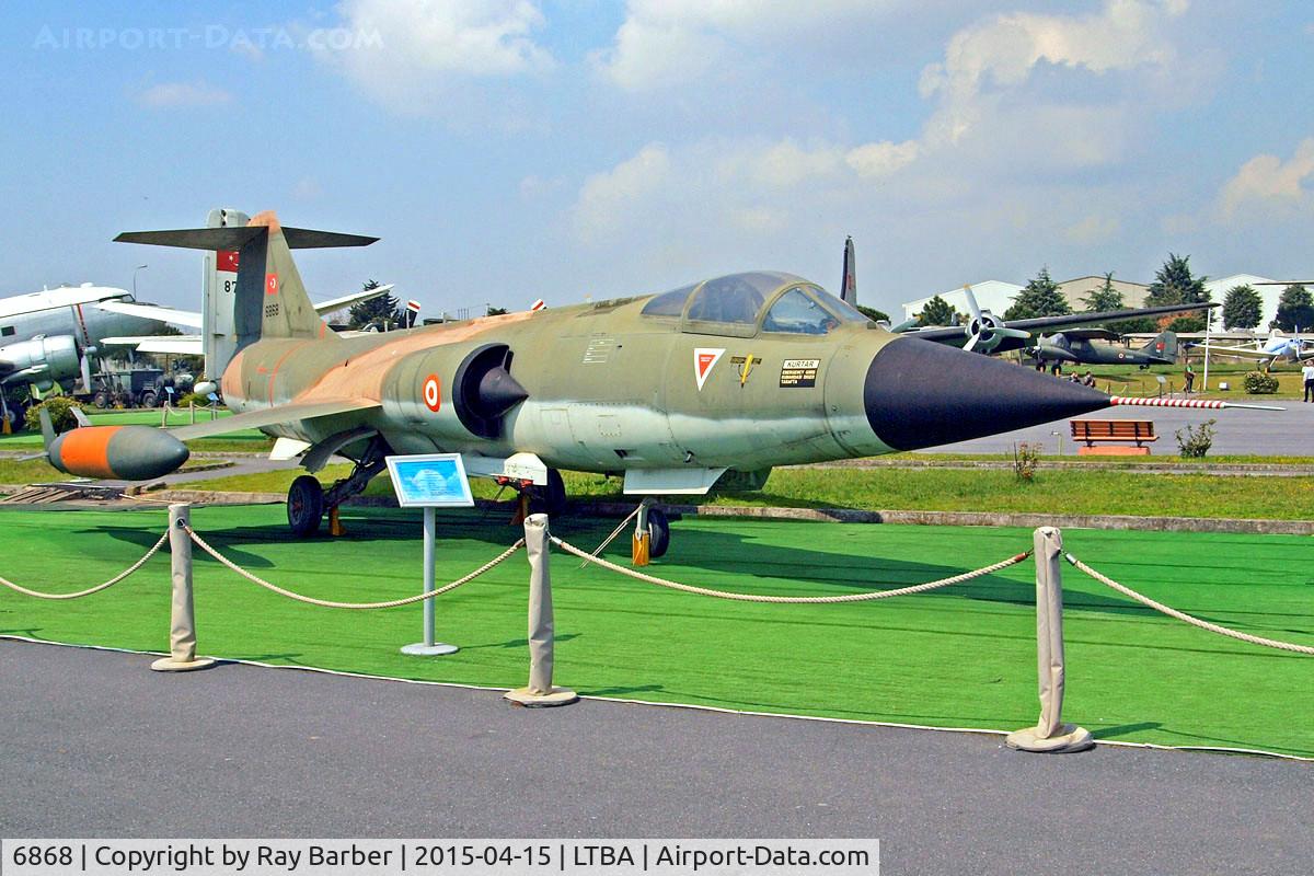 6868, Aeritalia F-104S Starfighter C/N 783-1168, Aeritalia F-104S Starfighter [783-1168] (Turkish Air Force) Istanbul-Ataturk~TC 15/04/2015