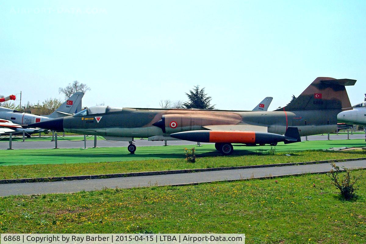 6868, Aeritalia F-104S Starfighter C/N 783-1168, Aeritalia F-104S Starfighter [783-1168] (Turkish Air Force) Istanbul-Ataturk~TC 15/04/2015