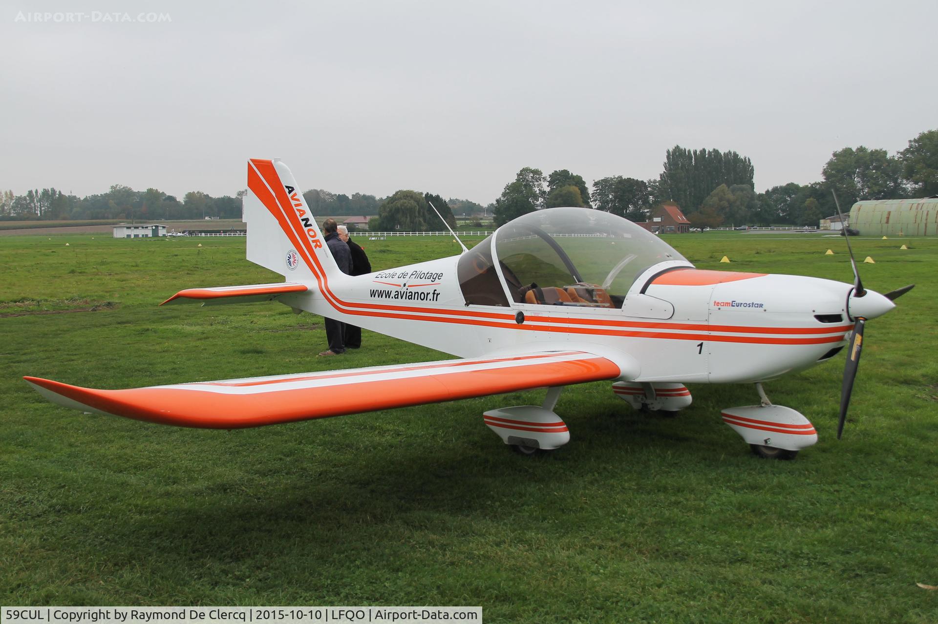 59CUL, 2007 Evektor-Aerotechnik EV-97R EuroStar C/N 2007-3103, Avianor  , Lille-Marcq.