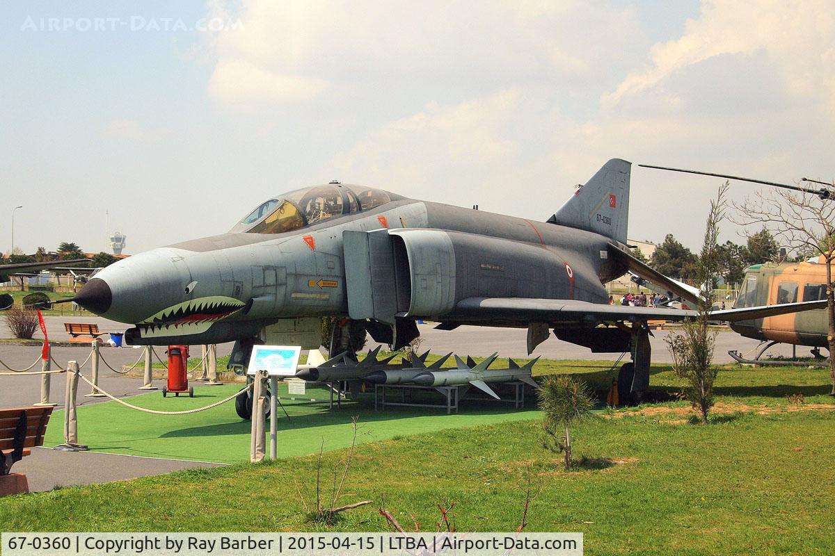 67-0360, 1967 McDonnell Douglas F-4E Phantom II C/N 3234, McDonnell-Douglas F-4E Phantom II [3234] (Turkish Air Force) Istanbul-Ataturk~TC 15/04/2015