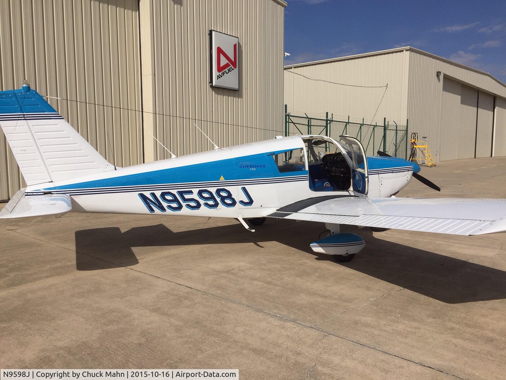 N9598J, 1966 Piper PA-28-180 Cherokee C/N 28-3744, Anderson, Indiana