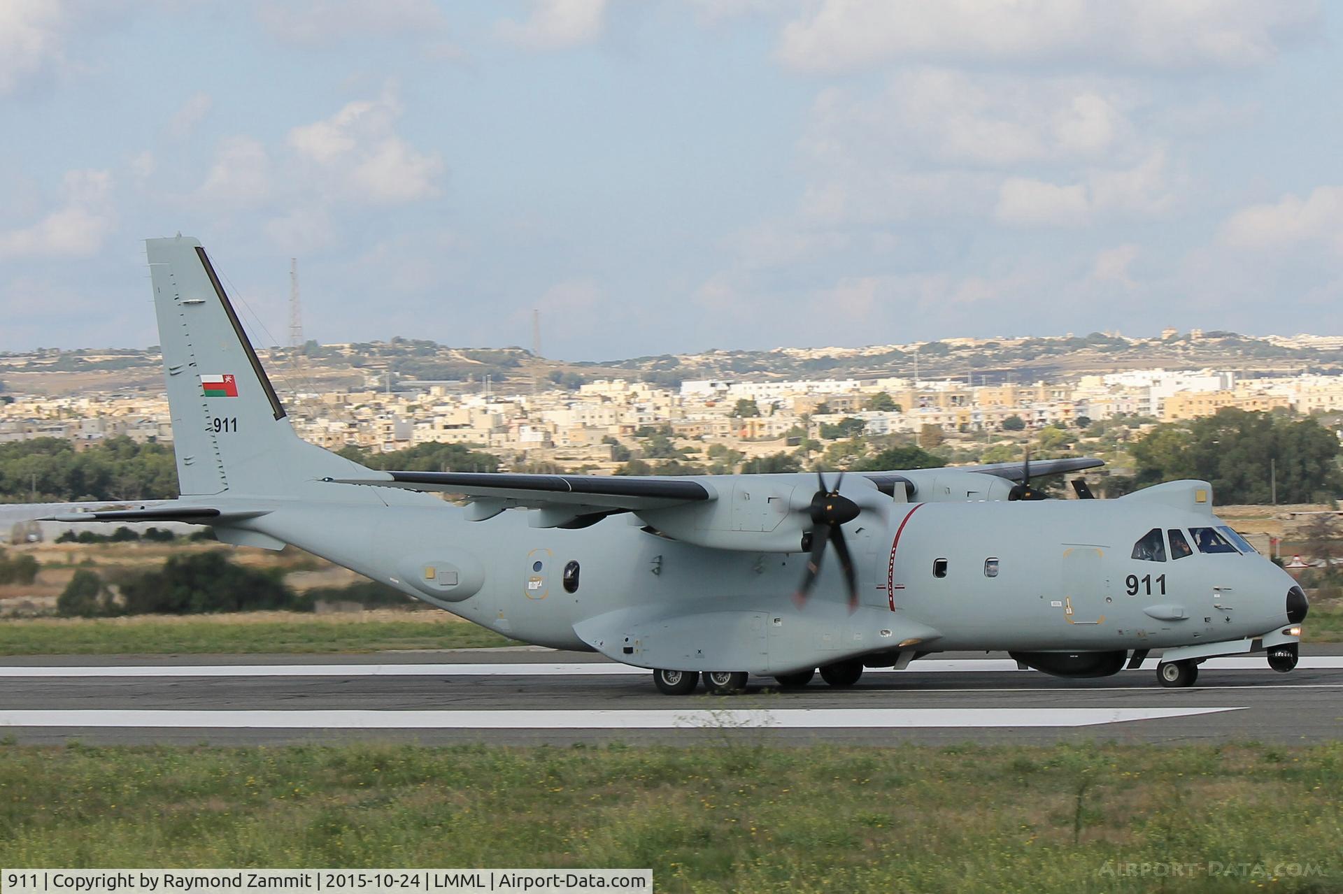 911, 2015 CASA 295M C/N 131, Casa295M 911 Royal Air Force of Oman