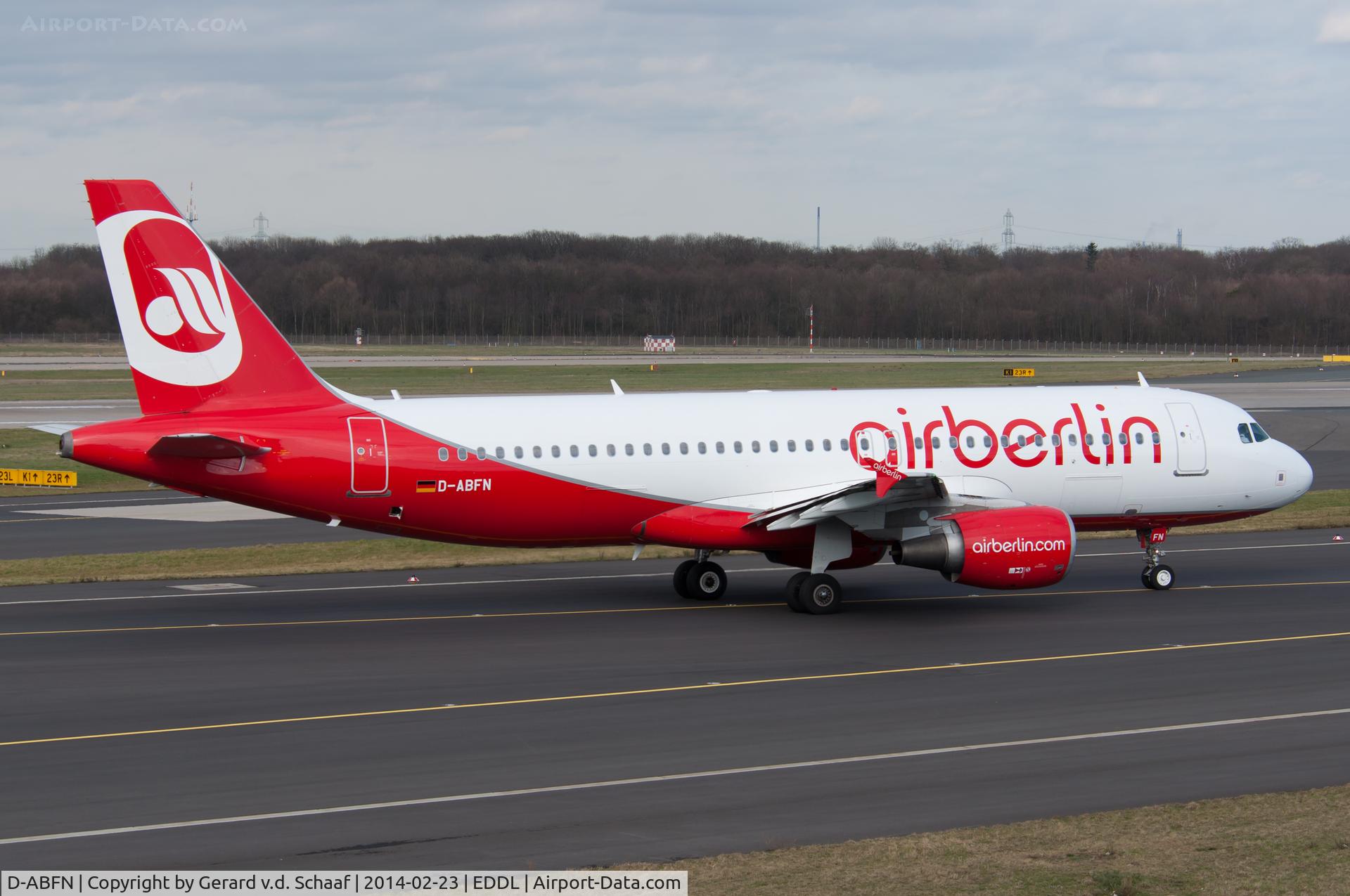 D-ABFN, 2010 Airbus A320-214 C/N 4510, Düsseldorf, Februari 2014