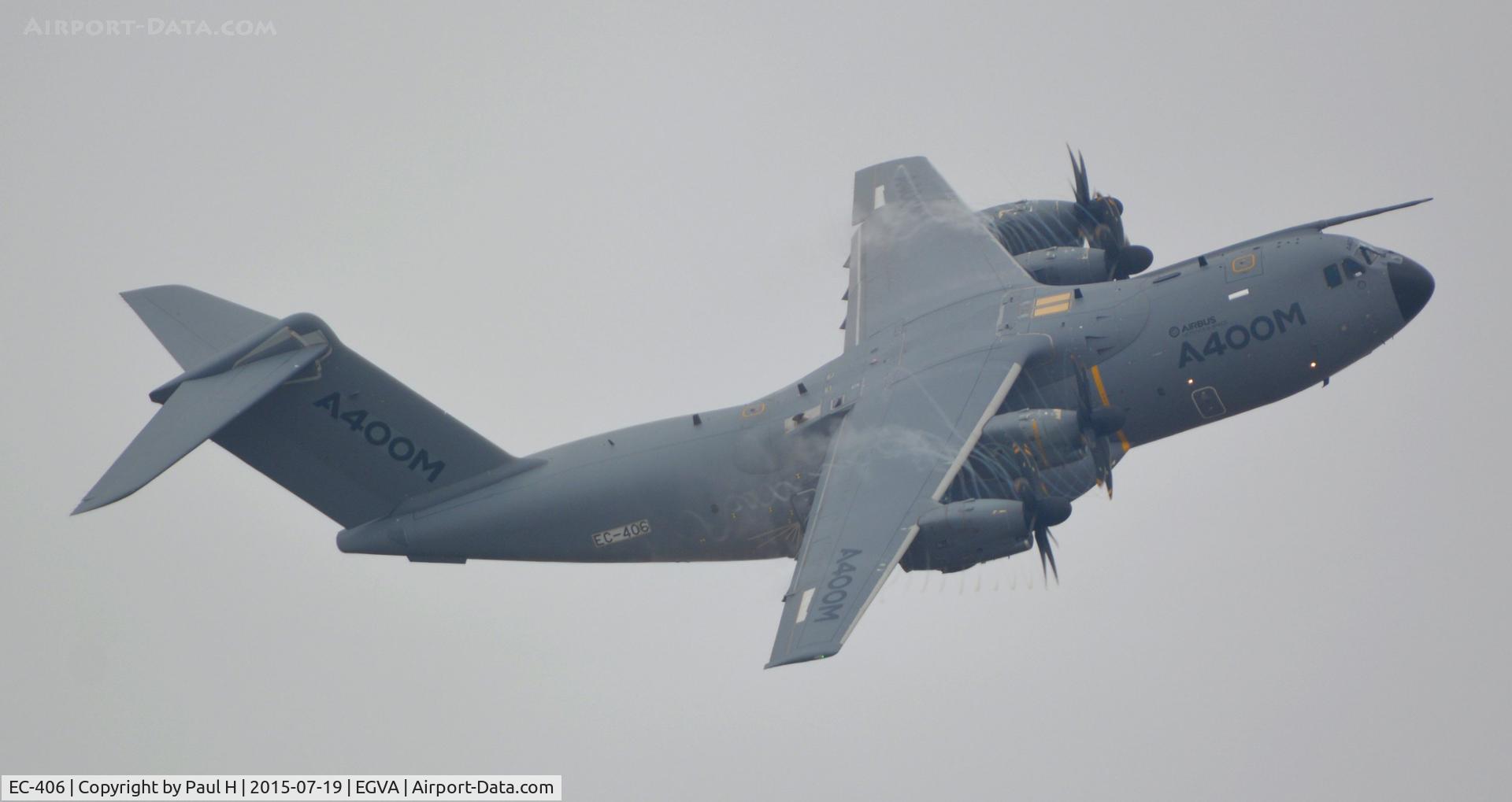 EC-406, 2011 Airbus A400M-180 Atlas C/N 006, At RIAT 2015