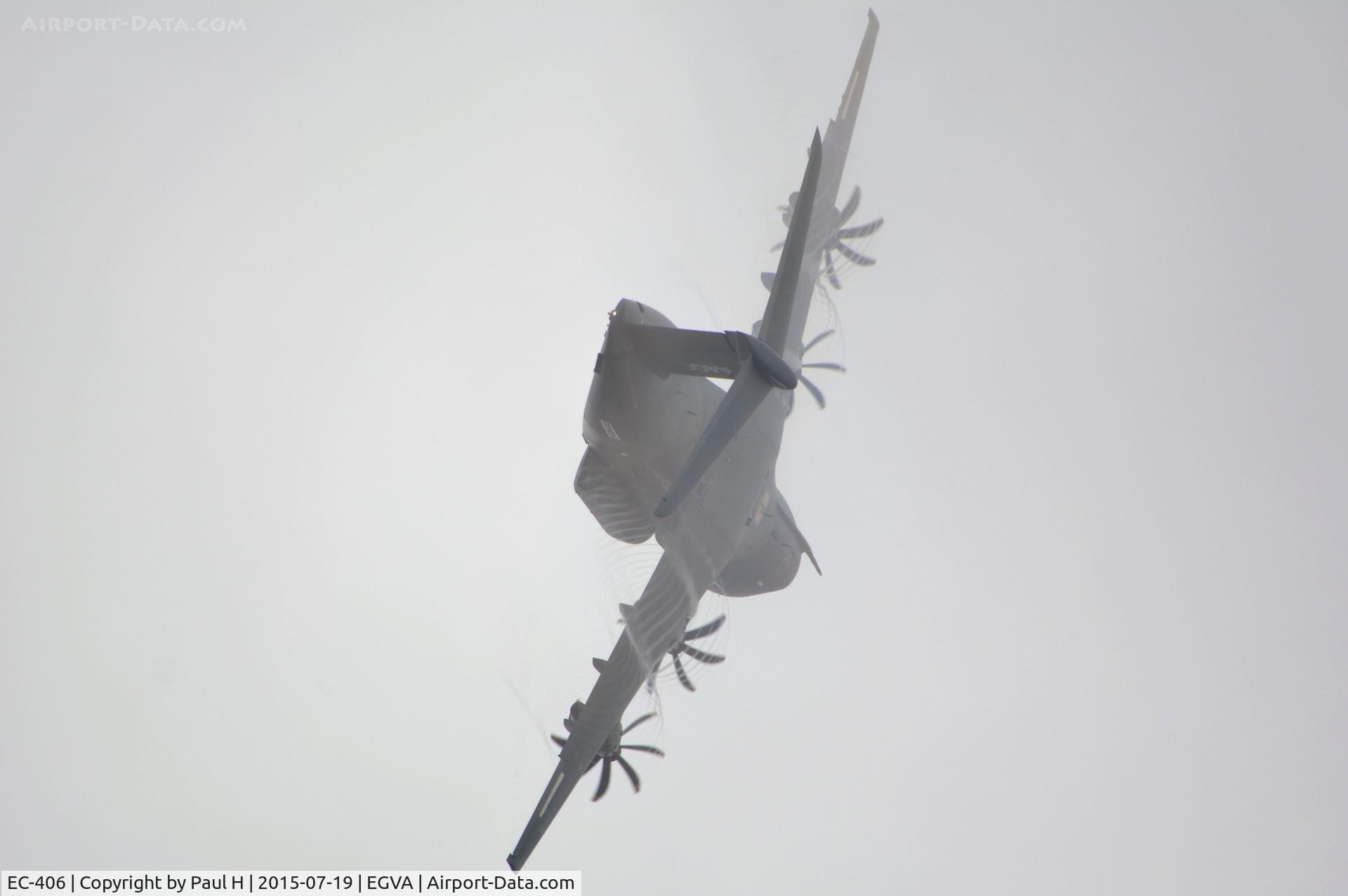 EC-406, 2011 Airbus A400M-180 Atlas C/N 006, At RIAT 2015