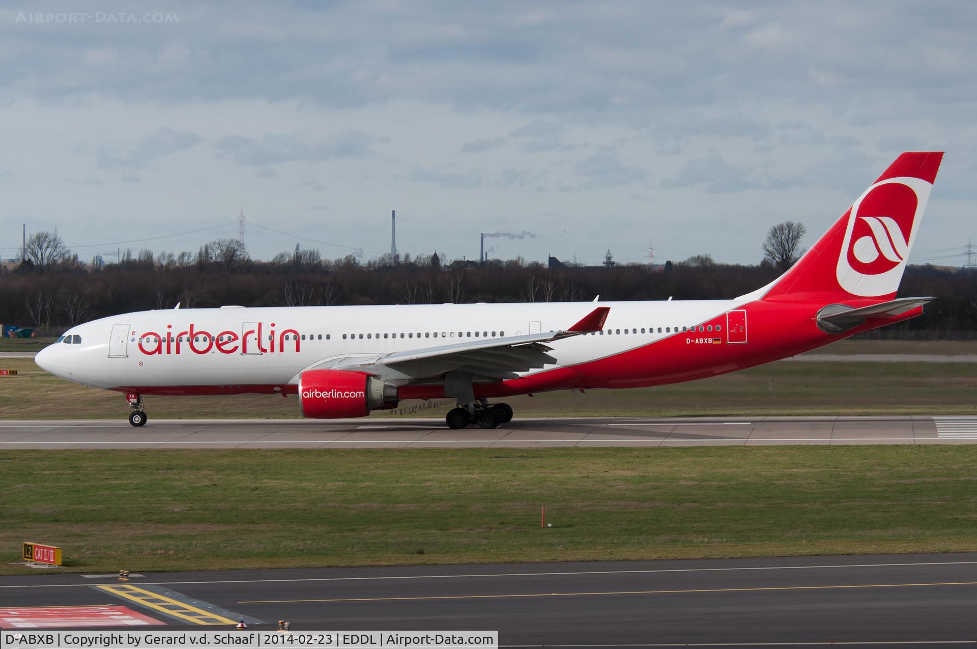 D-ABXB, 2000 Airbus A330-223 C/N 322, Düsseldorf, Februari 2014